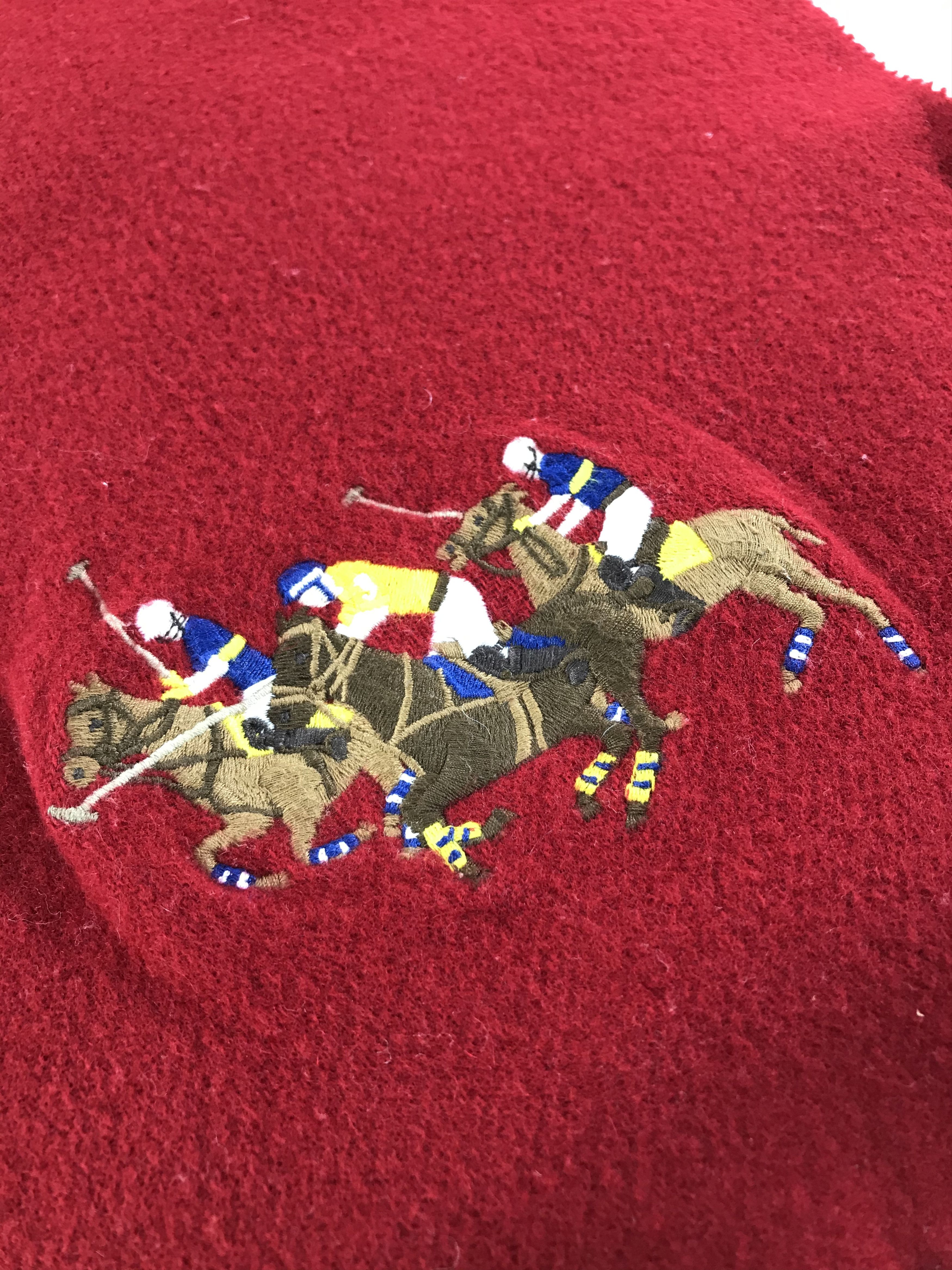 Polo Ralph Lauren × Vintage Polo Ralph Lauren Scarf / Muffler / Neckwear - WW2433 Size ONE SIZE - 4 Thumbnail