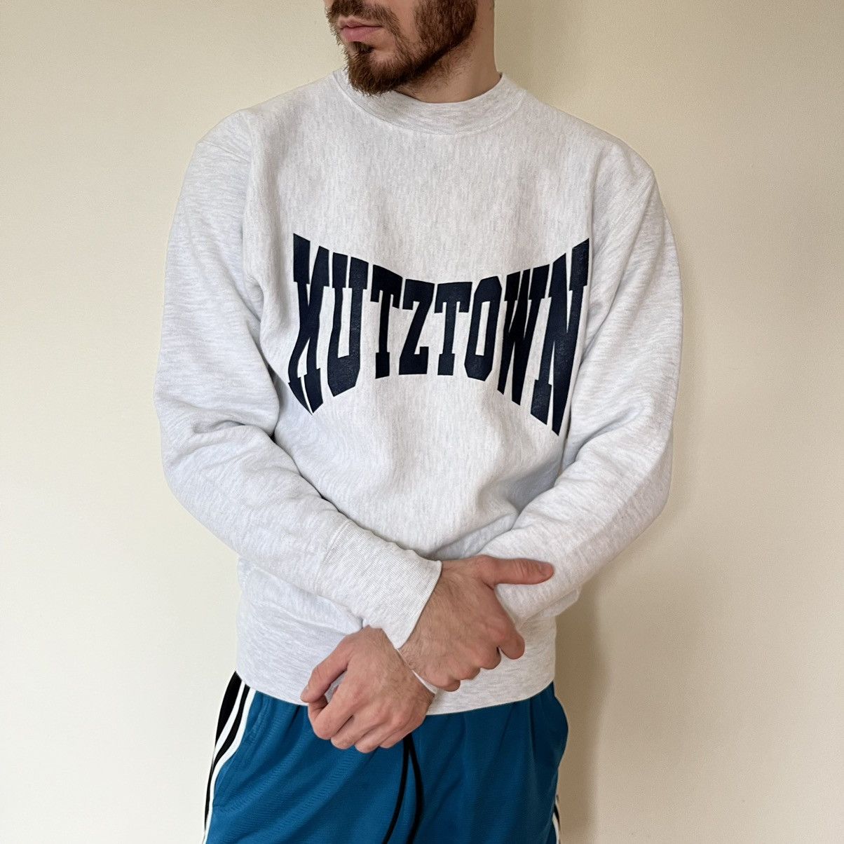 Vintage Vintage 80’s Kutztown University Sweatshirt Size US L / EU 52-54 / 3 - 2 Thumbnail