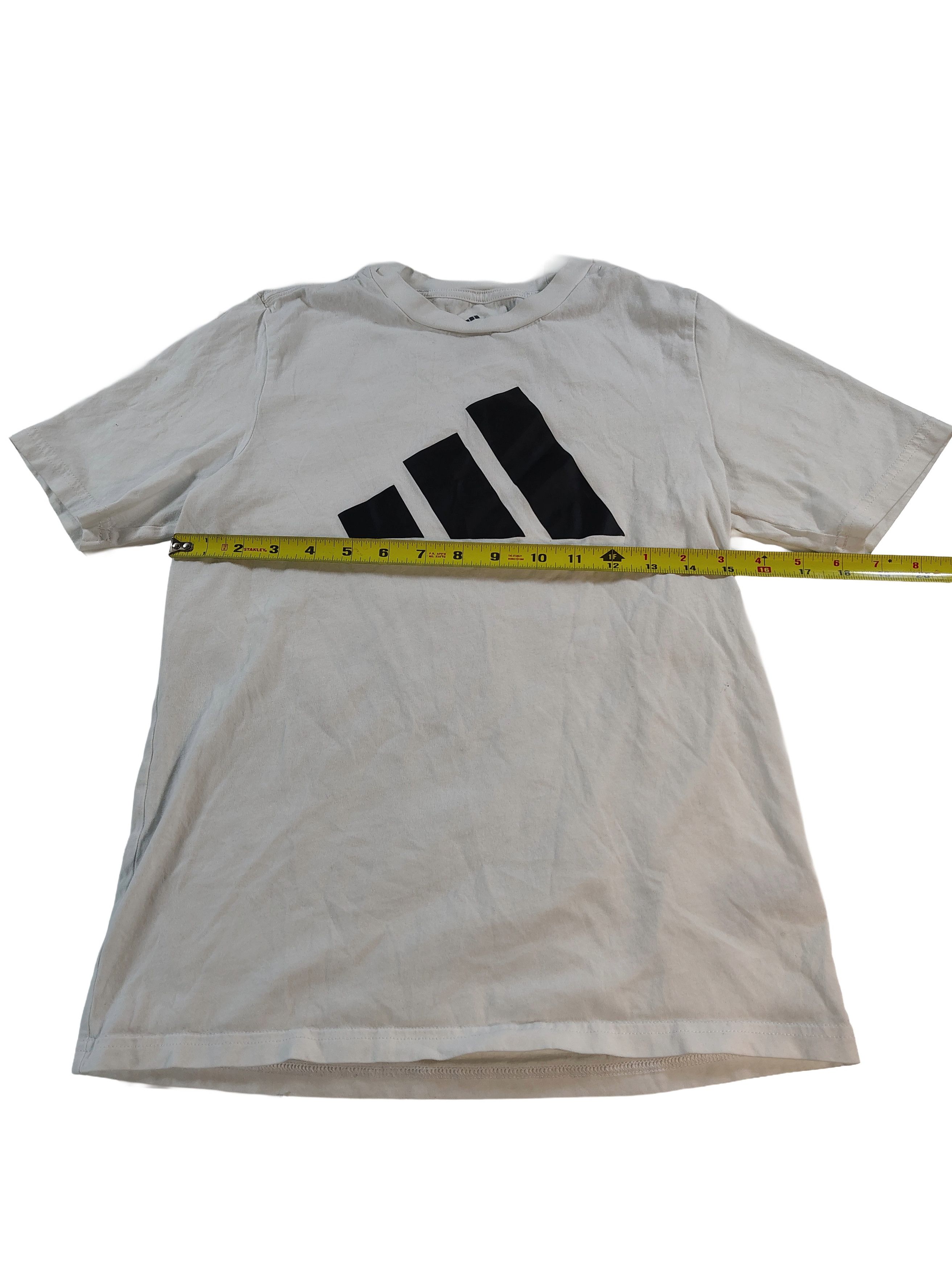 Adidas Men's Large Black & White Adidas Athletic T-Shirt Size US L / EU 52-54 / 3 - 3 Thumbnail