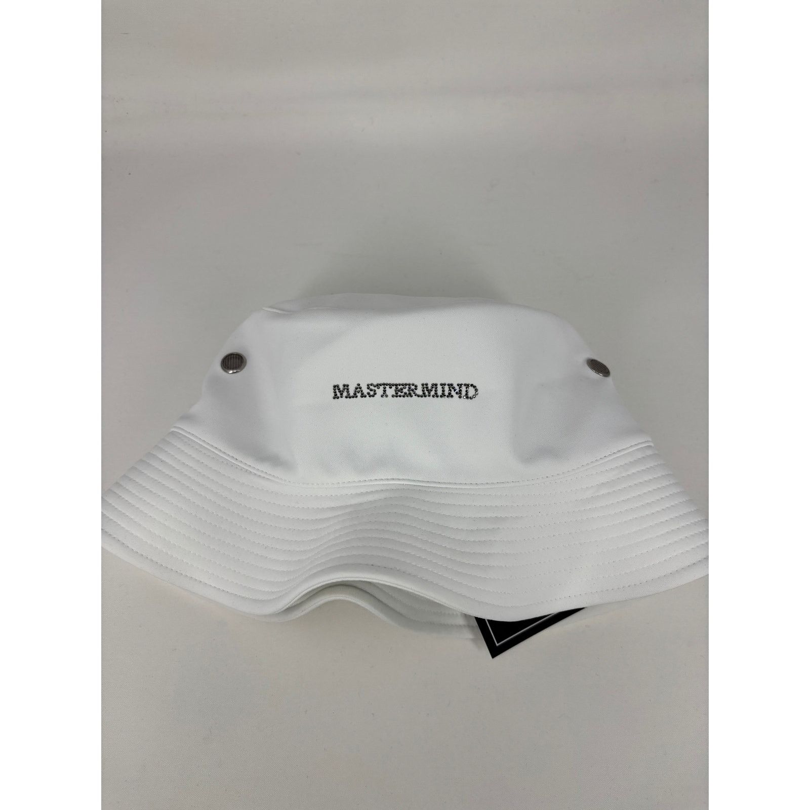 Mastermind Japan Mastermind World X Swarovski White Bucket Hat Size Medium Size ONE SIZE - 6 Thumbnail