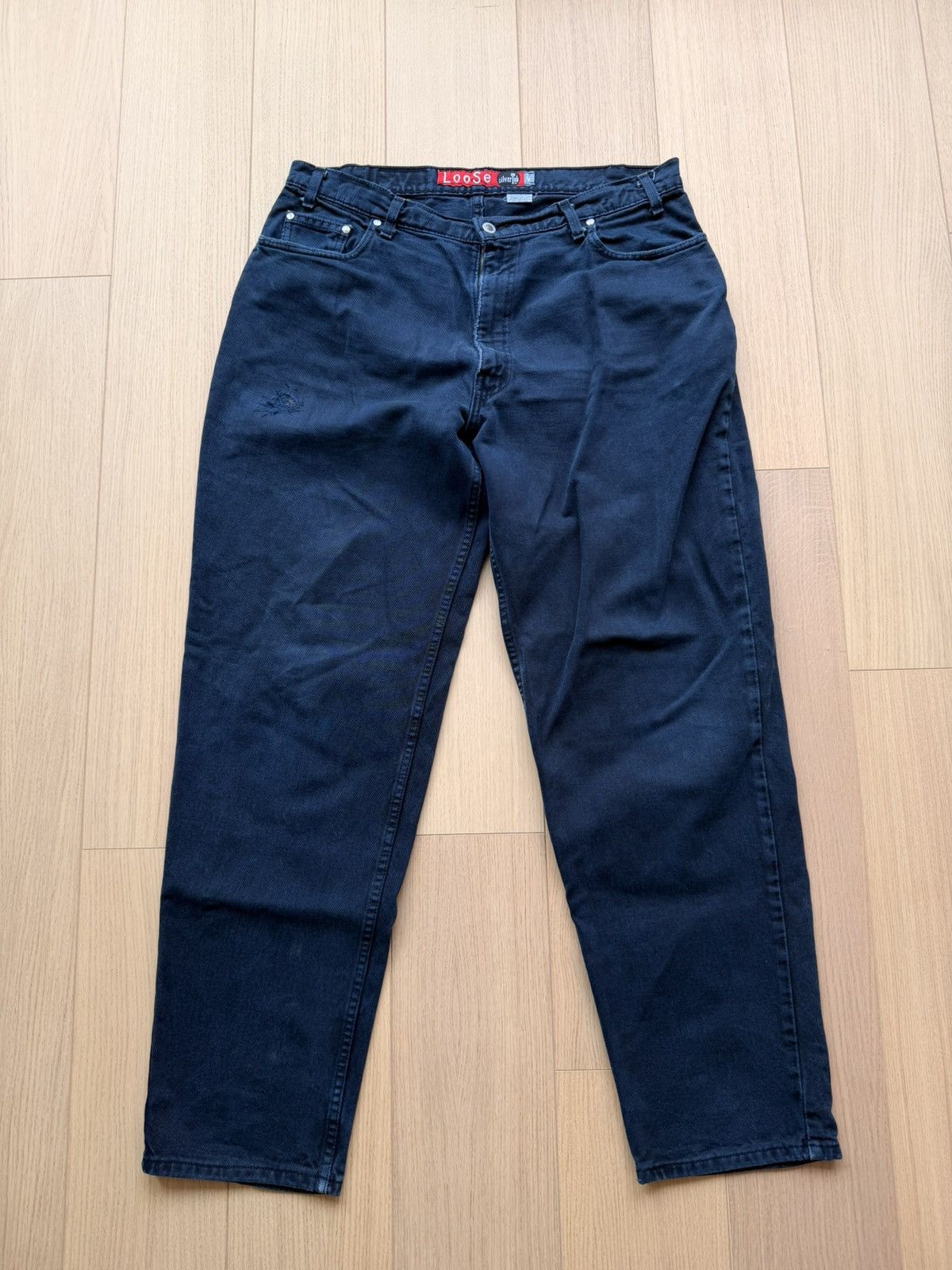 Levi's Vintage Levis Silvertab Loose Denim Blue (38x32) Size US 36 / EU 52 - 1 Thumbnail