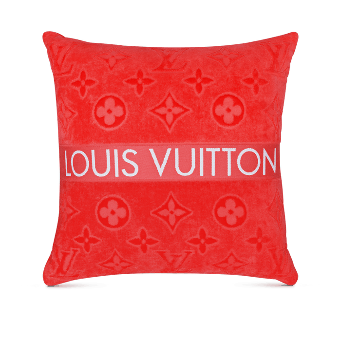 Louis Vuitton LOUIS VUITTON HOME BLANKET PILLOW LV LOGO MONOGRAM