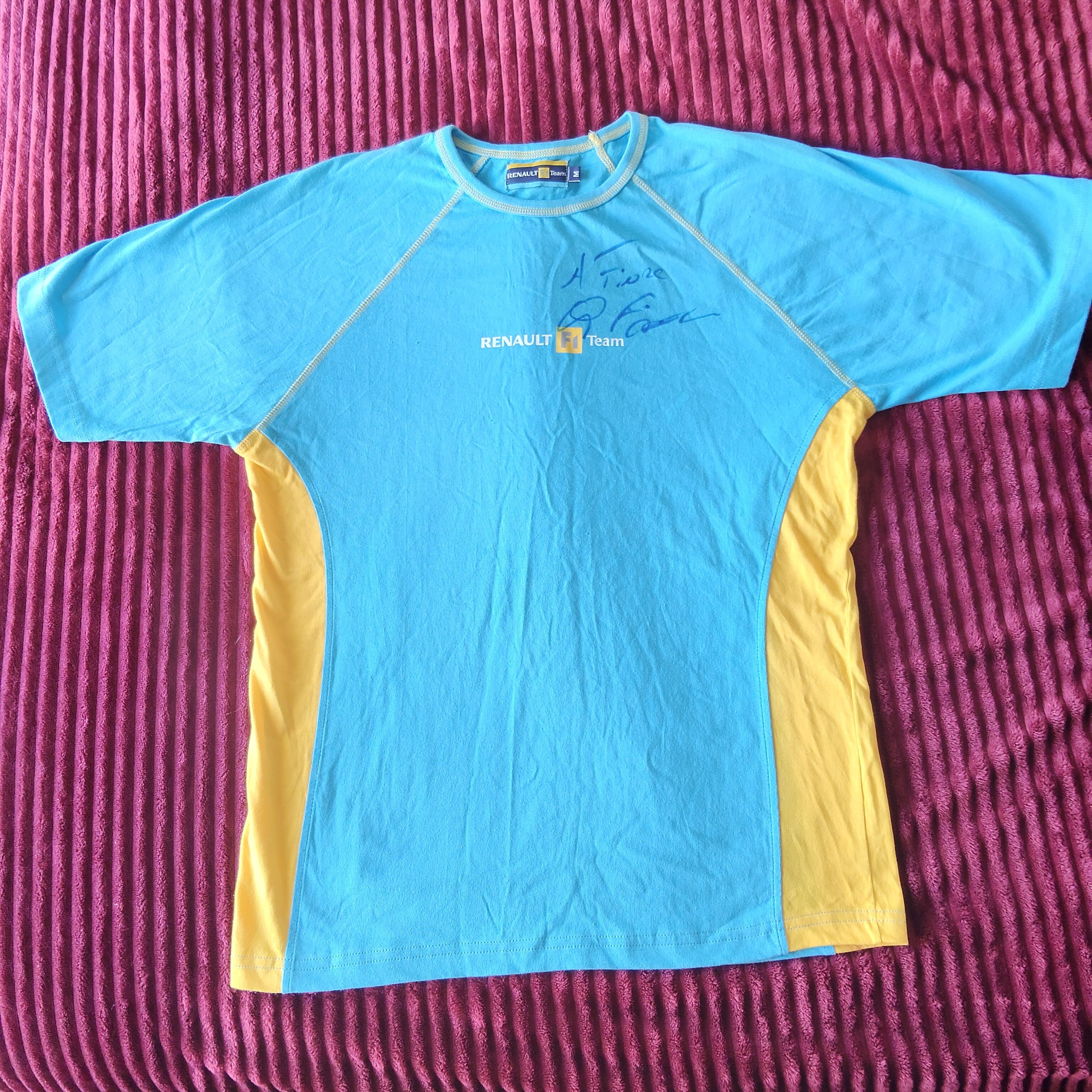 Formula 1 Renault Team F1 t-shirt Racing signature Size US M / EU 48-50 / 2 - 7 Thumbnail