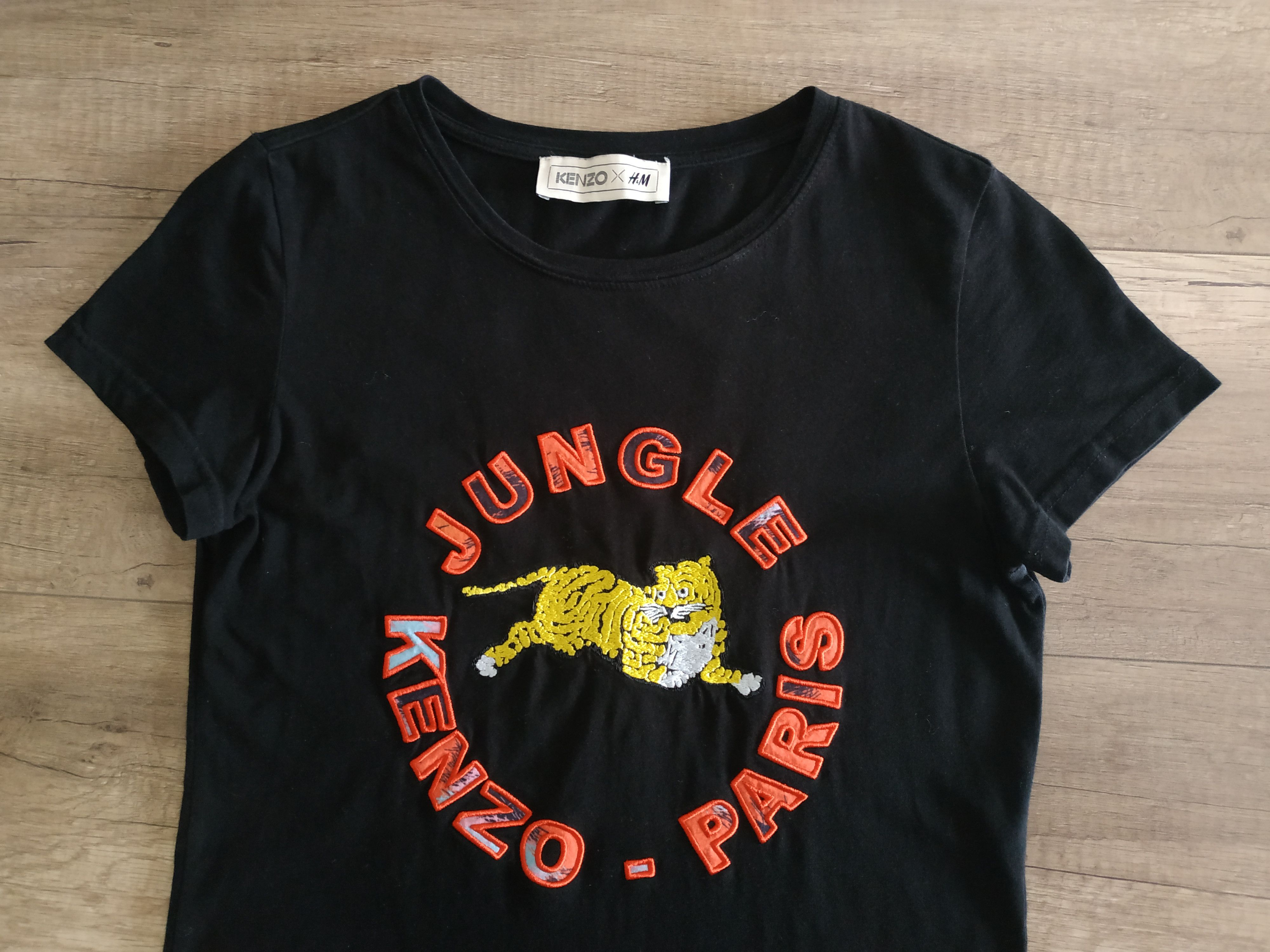 H&M × Kenzo Jungle KENZO Paris x H&M Women's T-shirt, s. XS, fit. S Size XS / US 0-2 / IT 36-38 - 3 Thumbnail