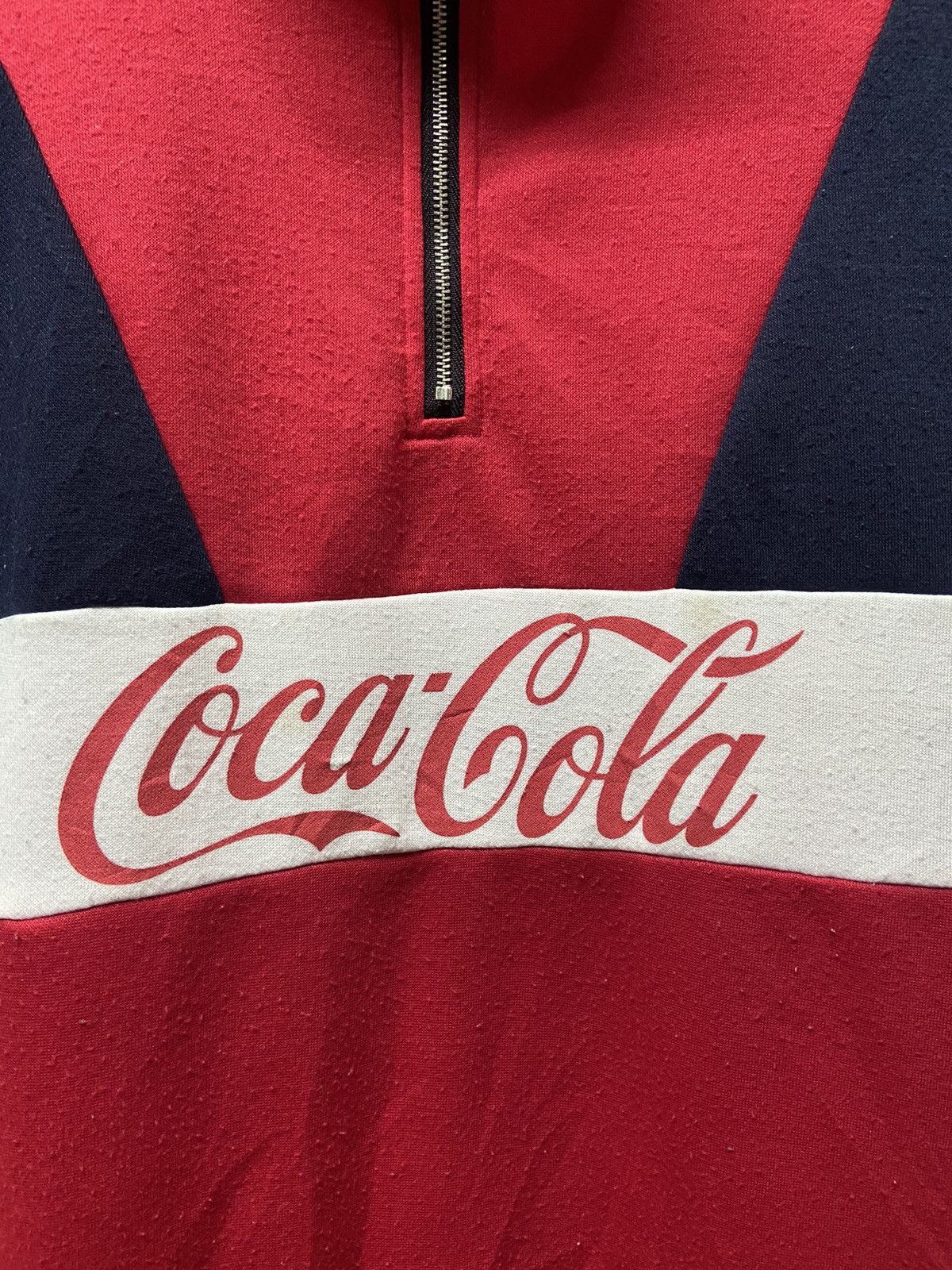 Coca Cola × Vintage Vintage Coca-cola Sweashirt HalfZip Size US S / EU 44-46 / 1 - 4 Thumbnail