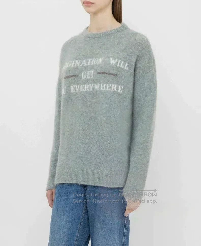 Brunello Cucinelli Brunello Cucinelli Mohair Knit Pullover Sweater Size S / US 4 / IT 40 - 6 Thumbnail
