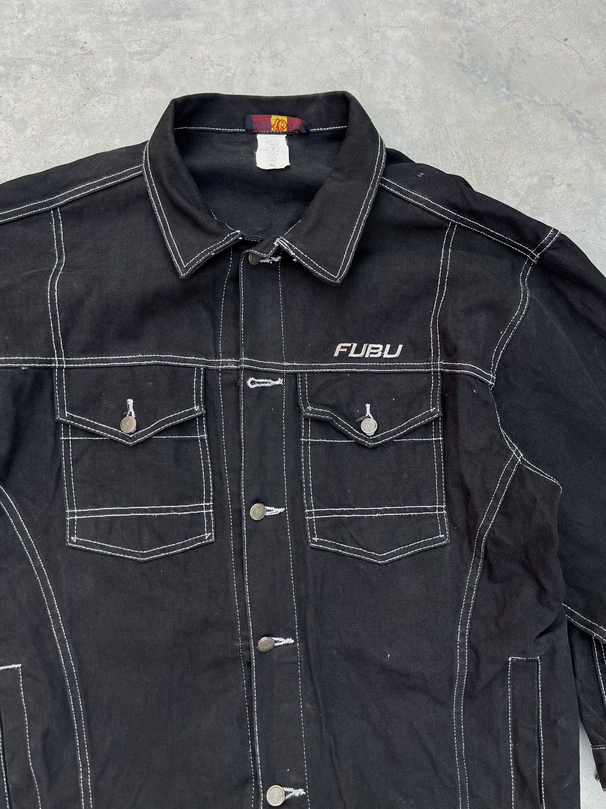 Carhartt × Fubu × Southpole VINTAGE FUBU DENIM JACKET Size US M / EU 48-50 / 2 - 4 Thumbnail