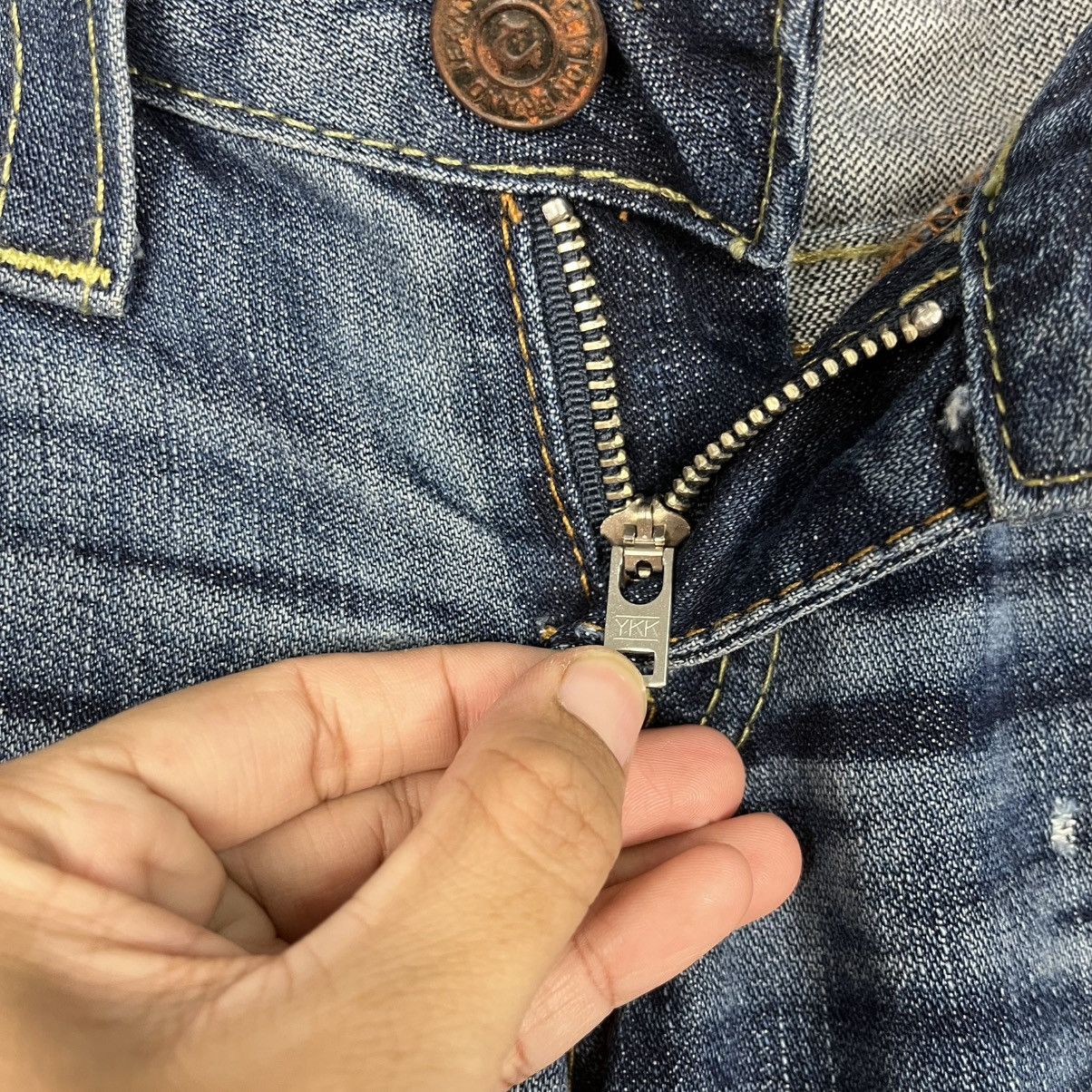 Japanese Brand Vintage True Religion Brand Jeans Patchwork Denim Size 28" / US 6 / IT 42 - 19 Thumbnail