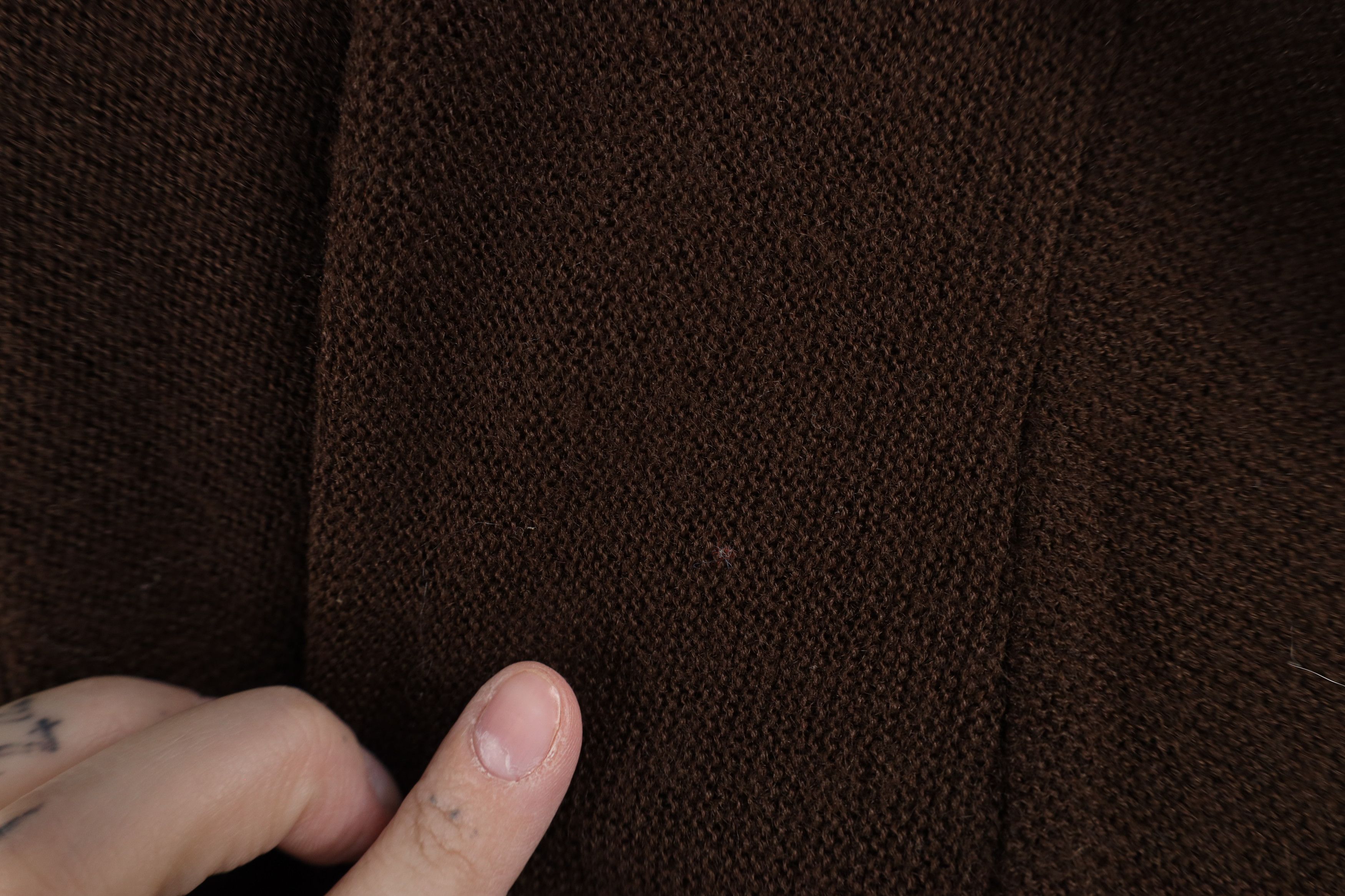 Vintage Vintage 60s 70s Streetwear Knit Cardigan Sweater Brown USA Size US M / EU 48-50 / 2 - 5 Thumbnail