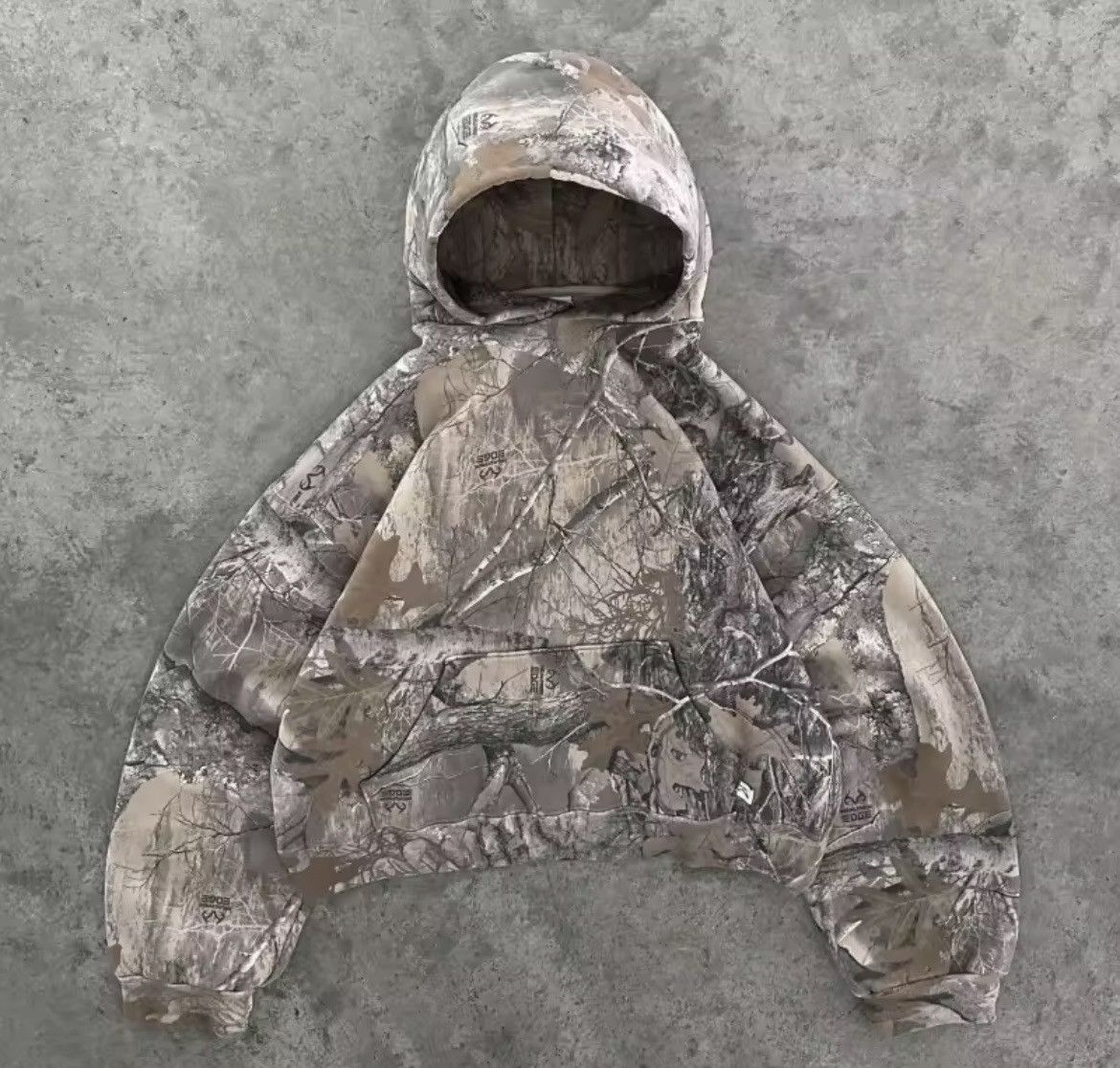 Vintage Y2K Camo Hoodie Size US XL / EU 56 / 4 - 1 Thumbnail