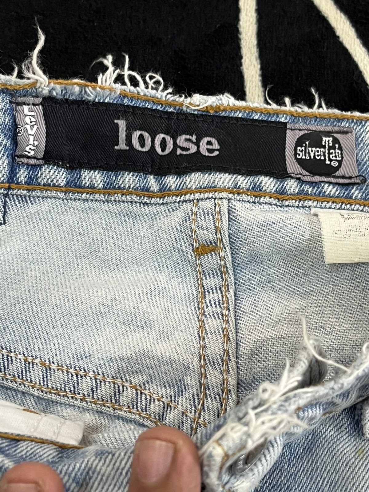 Levi's Vintage Clothing Vintage 90’s Levi’s Silvertab Baggy Loose Denim Size US 28 / EU 44 - 9 Thumbnail