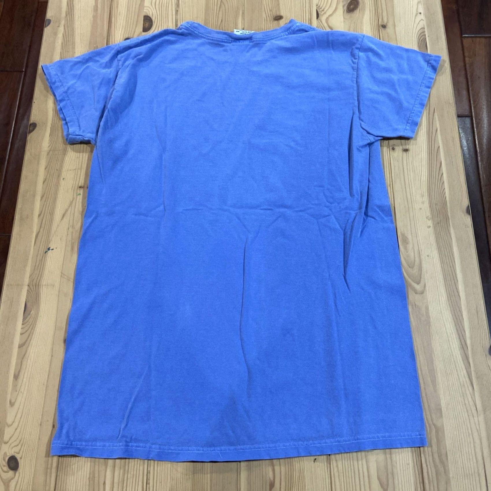 Vintage Newport Blue Womens T-Shirt Size Medium Blue Fish Crew Neck Short Sleeve Knit Cotton Regular All Seasons Beach Beer - Womens Size M / US 6-8 / IT 42-44 - 6 Thumbnail