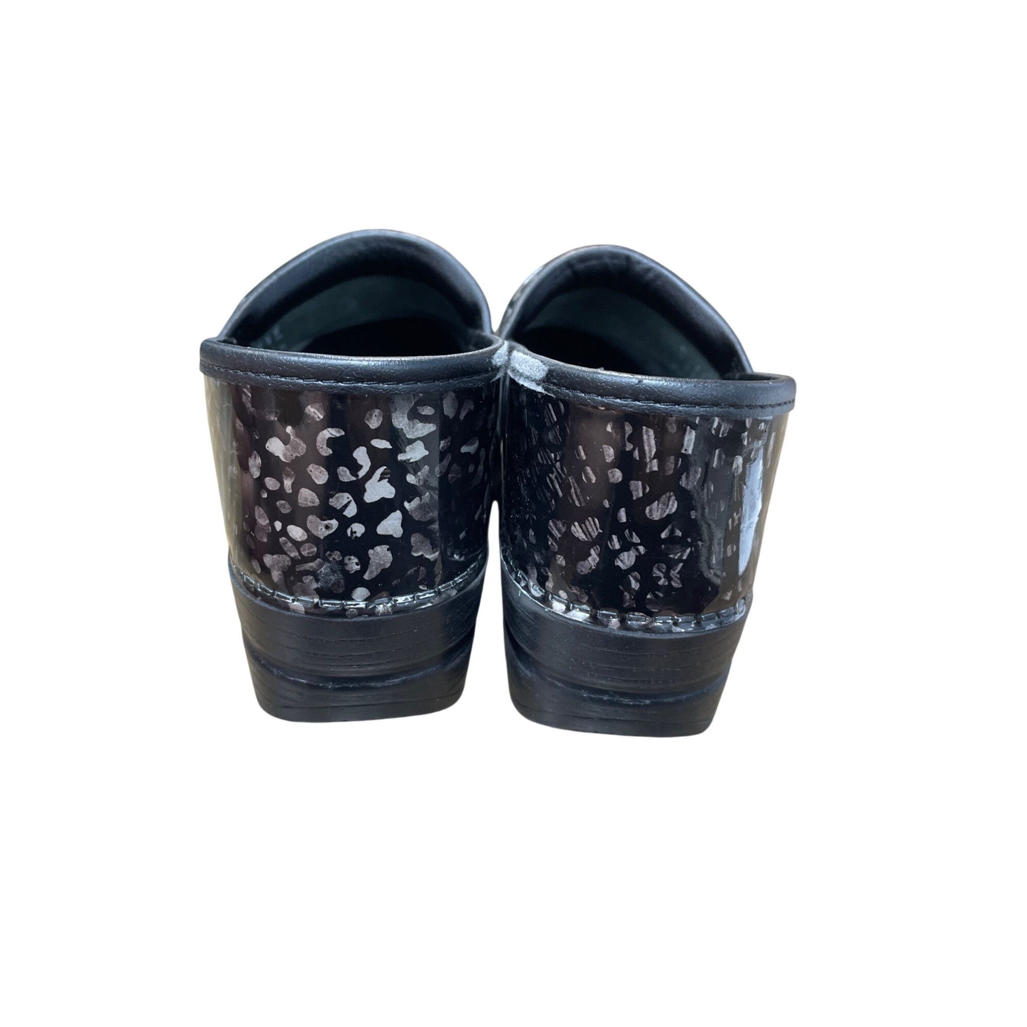 Dansko Dansko Womens black gray Professional Clogs Mules nursing sh Size US 8 / IT 38 - 10 Thumbnail