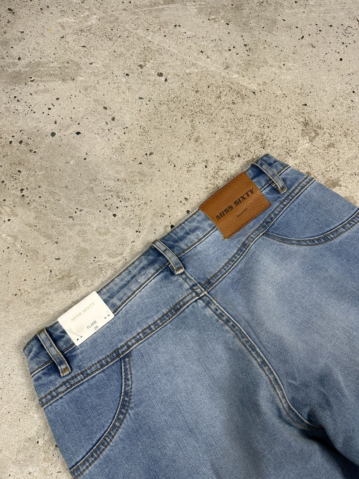 Miss Sixty Vintage Y2K Miss Sixty Bootcut Flare Jeans Denim Pants Size 28" / US 6 / IT 42 - 15 Thumbnail