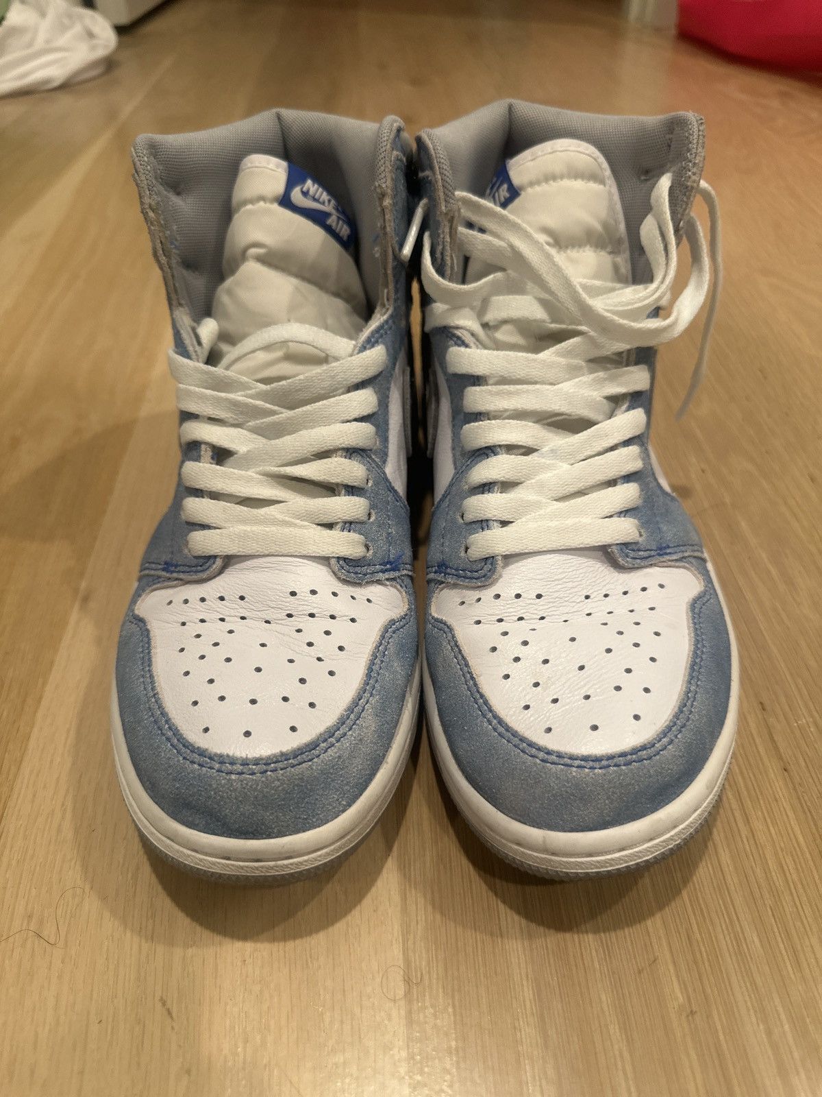 Jordan Brand Nike Air Jordan 1 Retro High OG Hyper Royal Size US 10 / EU 43 - 3 Thumbnail