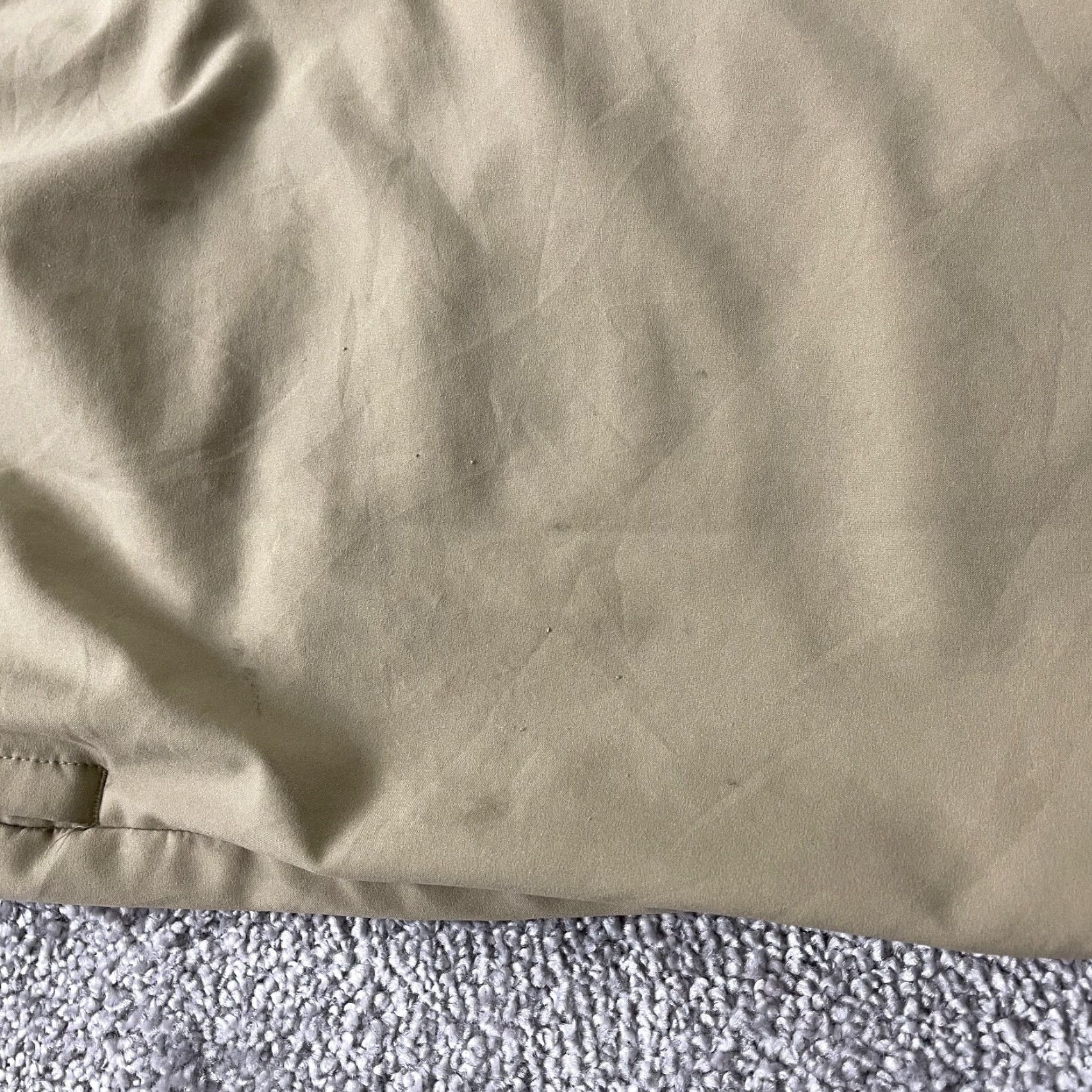 Vintage VINTAGE Columbia Chino Shorts Mens Medium Khaki Brown Elastic Waist Casual Travel 8 Inch Inseam Size US 31 - 5 Thumbnail