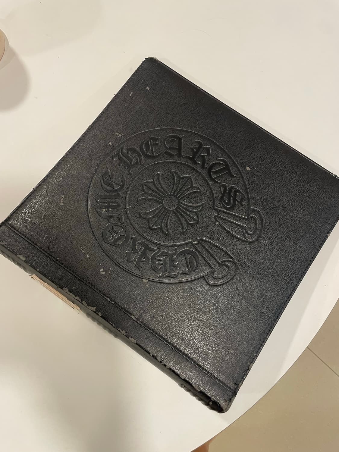 Chrome Hearts * EXTREMELY RARE* Chrome Hearts Plus Leather Binder