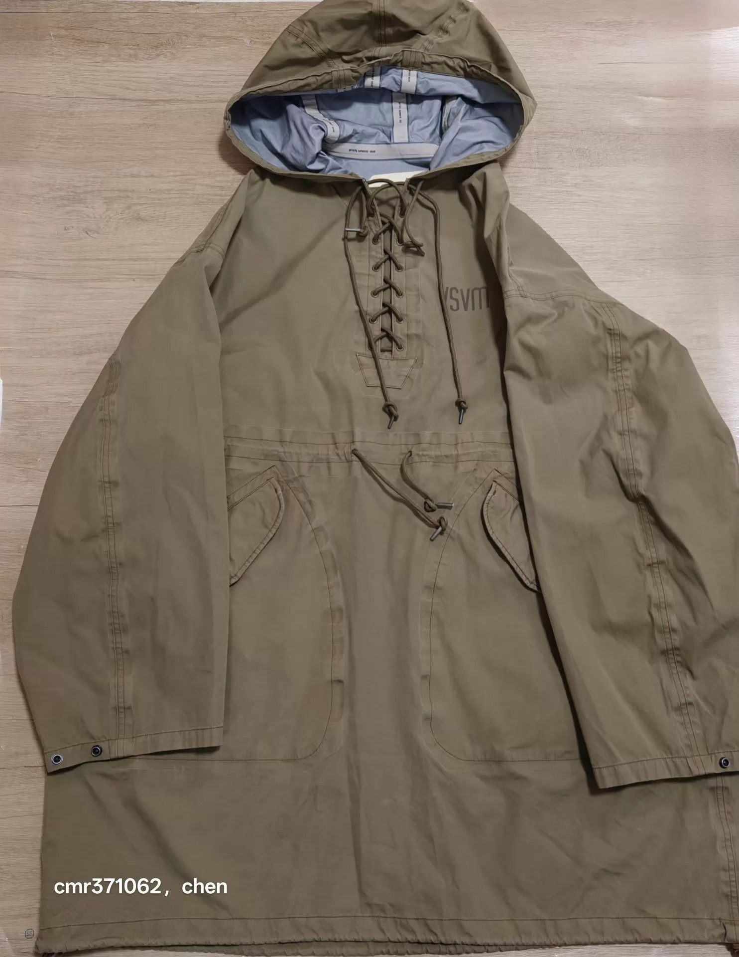 Visvim VISVIM 24SS CHINOOK PONCHO 3L DMGD Khaki New Size 2 Size US M / EU 48-50 / 2 - 1 Thumbnail