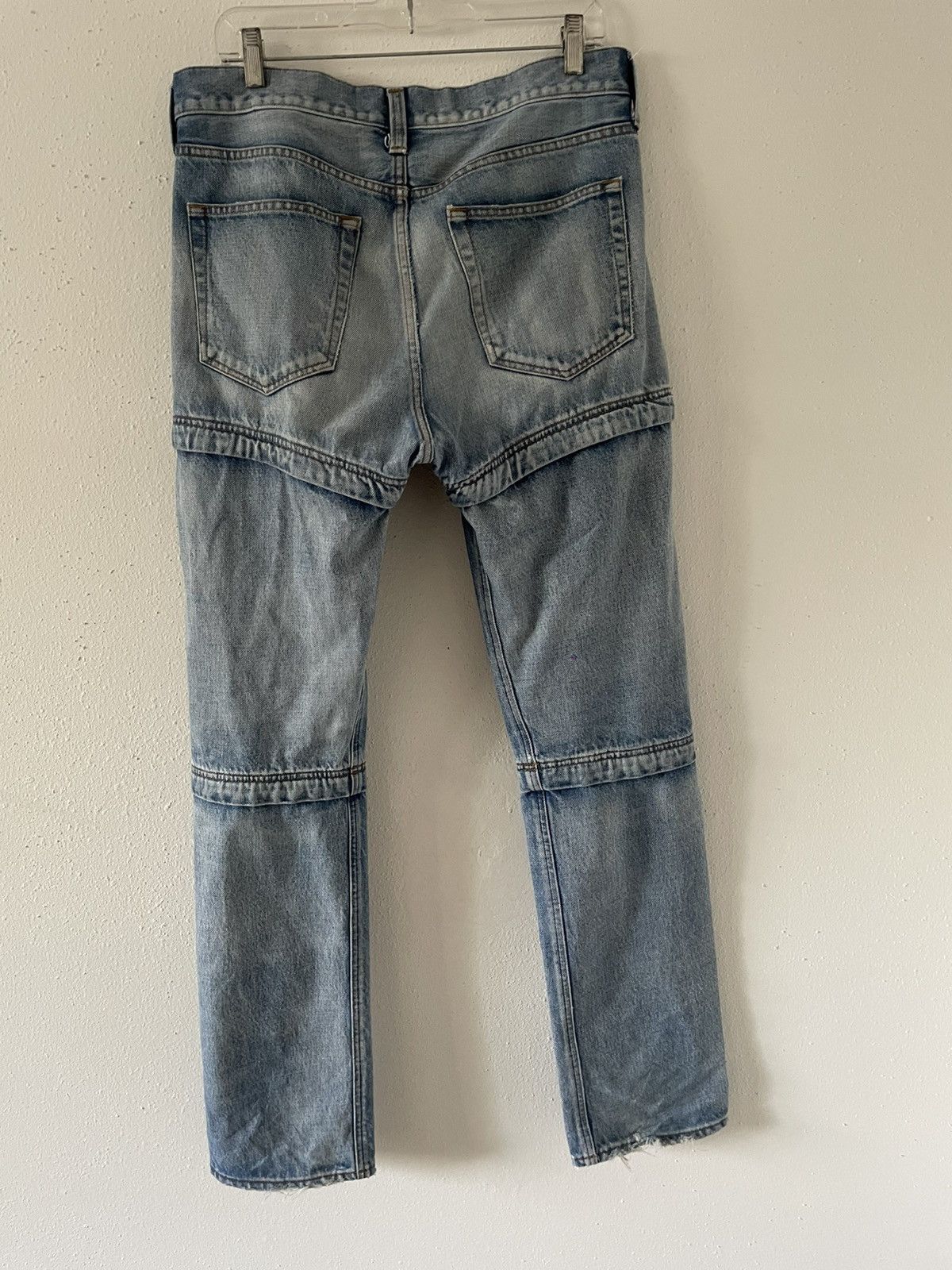 Balenciaga Balenciaga Convertible Multi-Zip Jeans Size US 30 / EU 46 - 3 Thumbnail