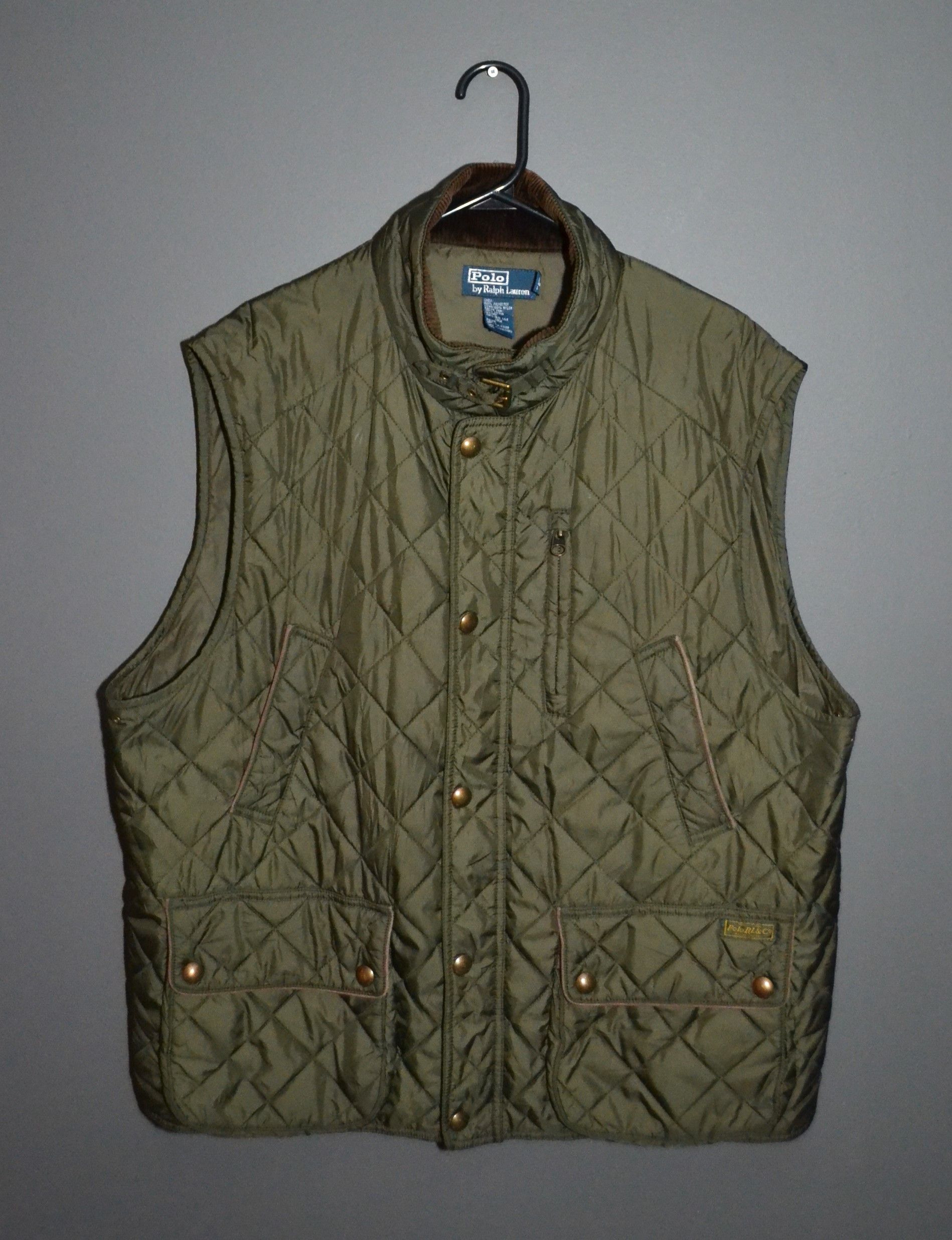 Polo Ralph Lauren × Vintage Polo Ralph Lauren Vest Large Puffer Quilted Hunting XXL Size US XXL / EU 58 / 5 - 2 Thumbnail