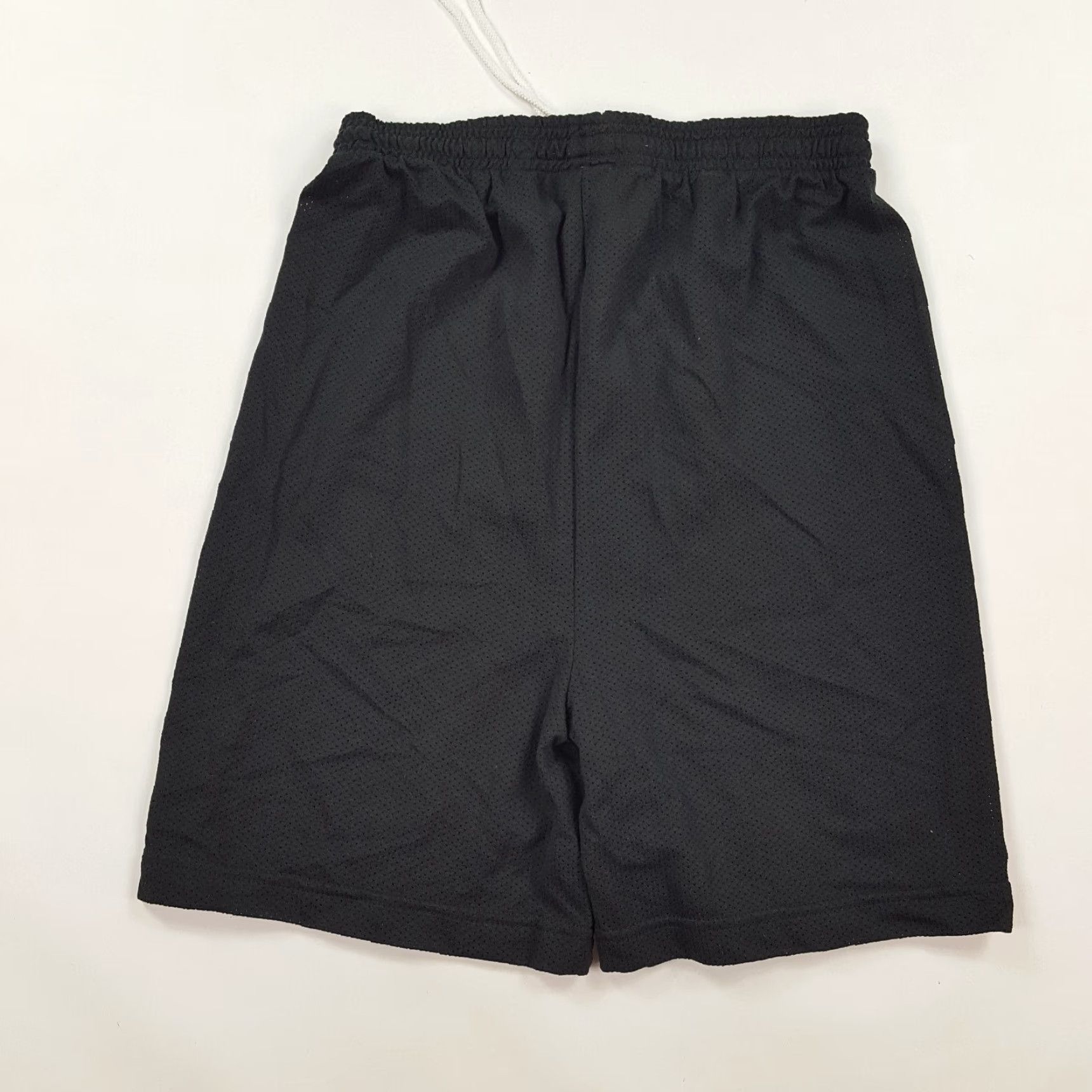 Vintage VINTAGE 80s 90s Basketball Jersey Men's Large Black Drawstring Athletic Shorts USA Made Sports Size US L / EU 52-54 / 3 - 4 Thumbnail