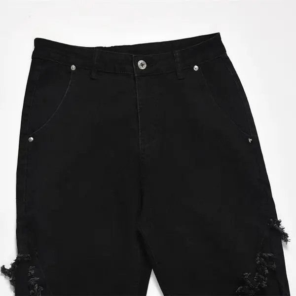 Jean Streetwear Flared Baggy Jeans Size US 33 - 2 Thumbnail