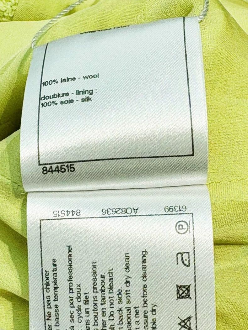 Chanel Chanel 20K popular avocado green braided long-sleeved jack Size XS / US 0-2 / IT 36-38 - 7 Thumbnail