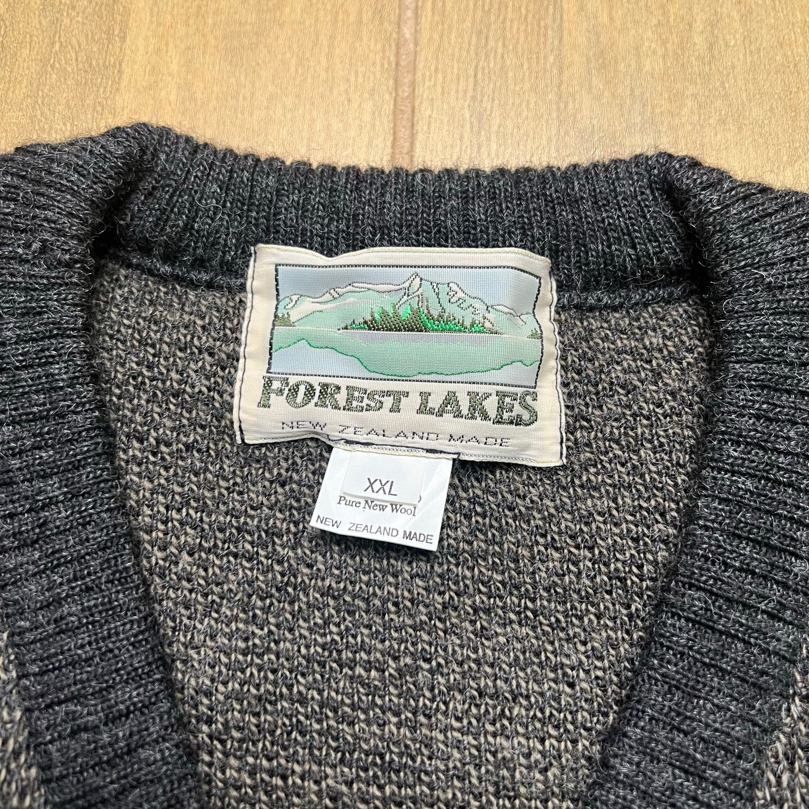 Vintage Vintage 90s Forest Lakes New Zealand Wool Sweater Mens XXL Size US XXL / EU 58 / 5 - 7 Thumbnail