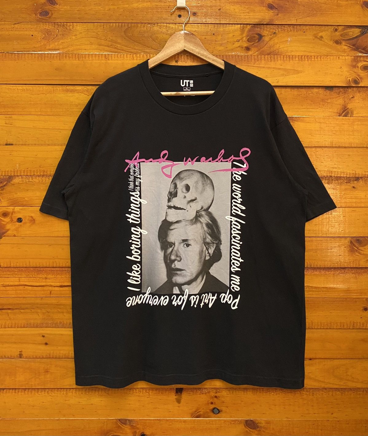 Andy Warhol × Uniqlo Rare?Andy Warhol Shirt Pop Art Printed XL 