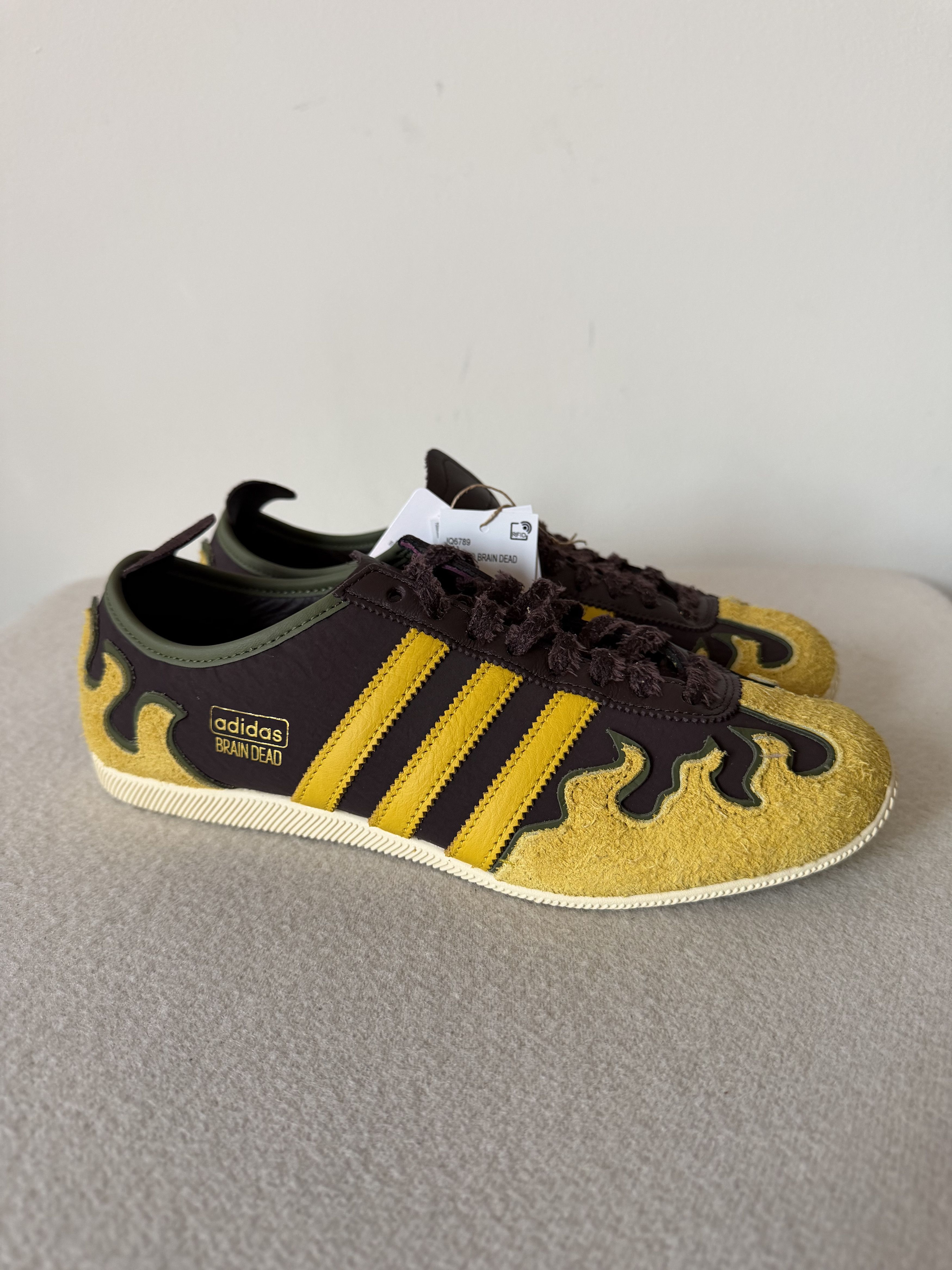 Adidas × Brain Dead Brain Dead Adidas Japan Lo in Yellow Brown Size US 11 / EU 44 - 1 Thumbnail