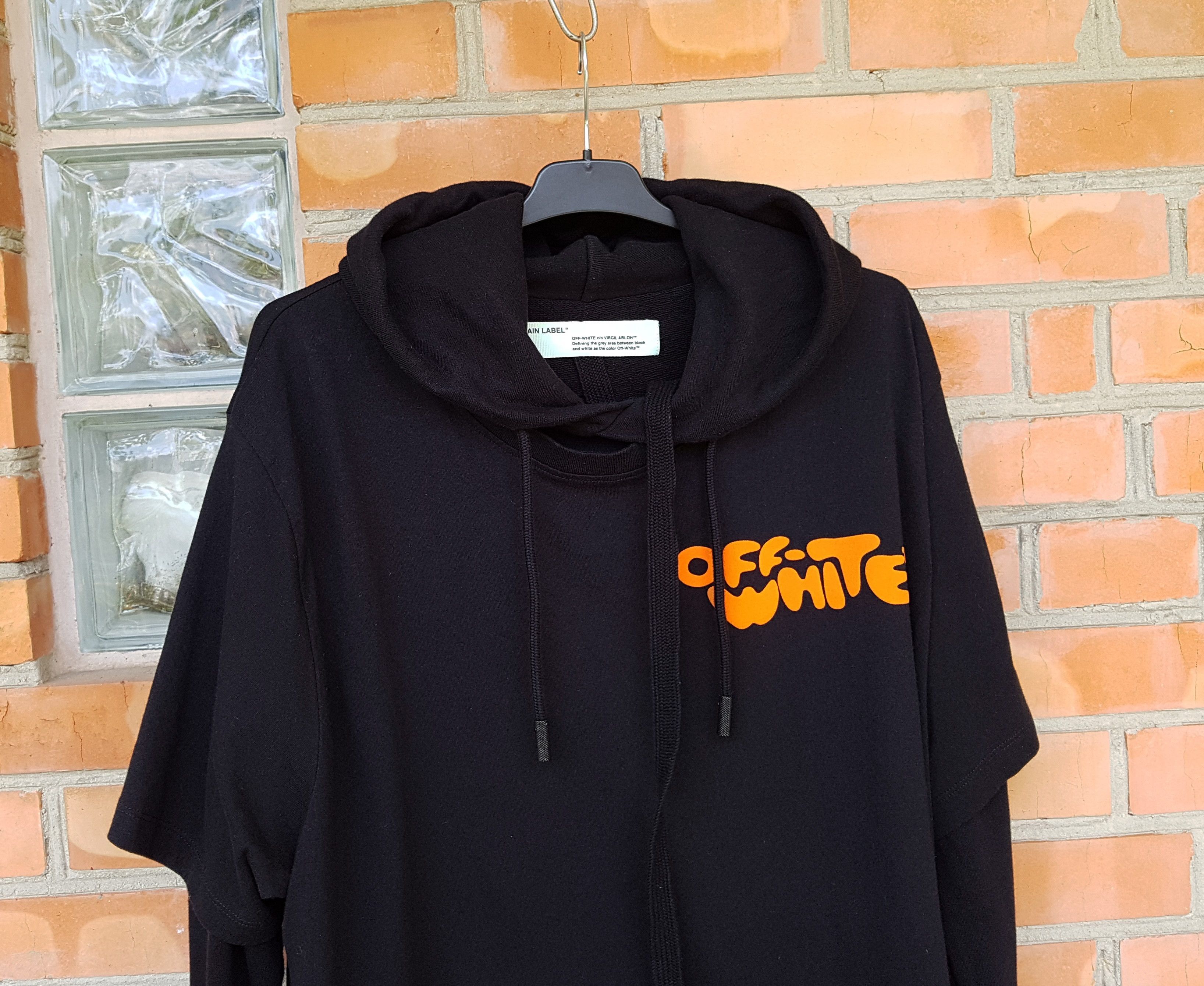Off-White Off-White Bubble Font T Shirt Hoodie Impressionism Double Size US L / EU 52-54 / 3 - 2 Thumbnail