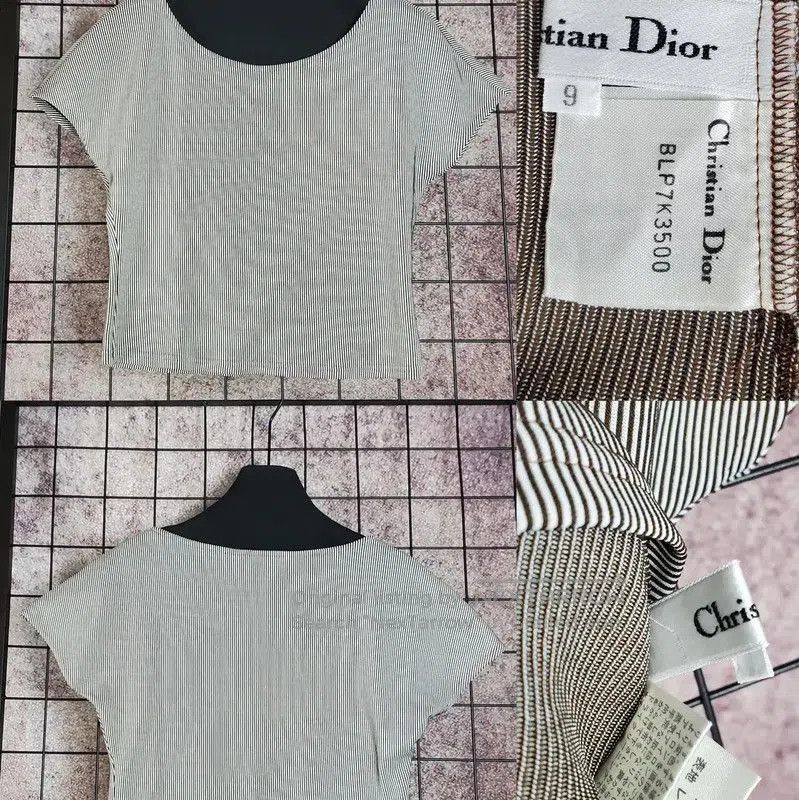 Dior Dior Brown Striped Short. Size S / US 4 / IT 40 - 1 Thumbnail
