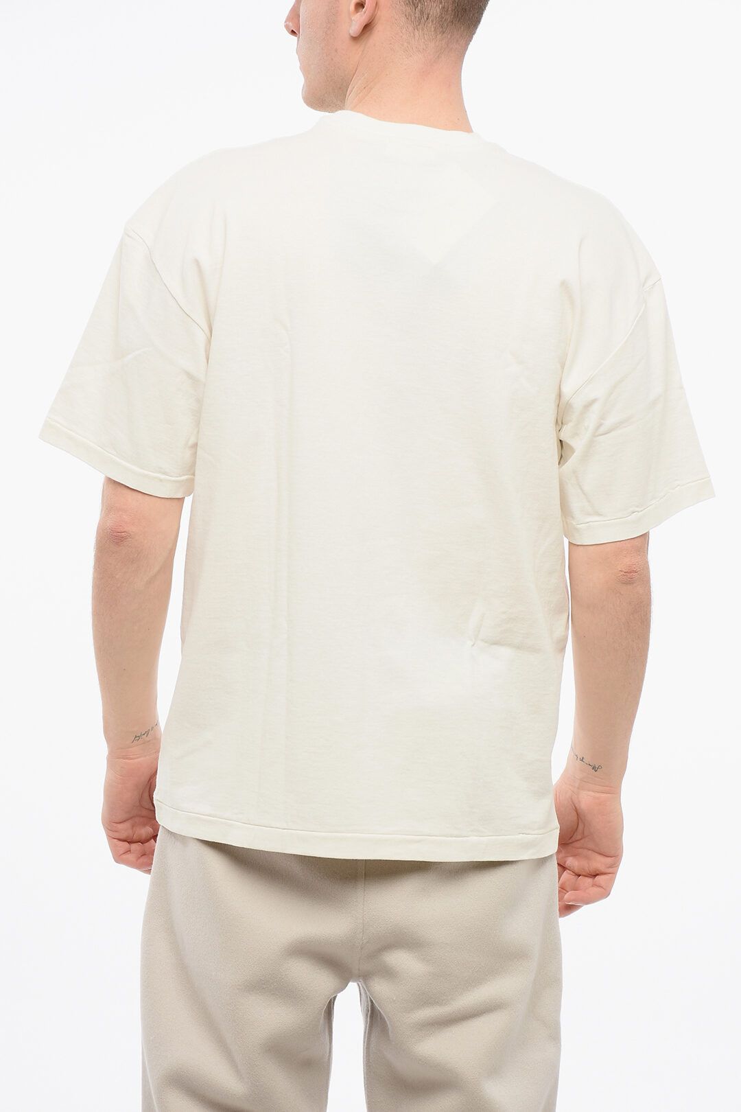 1989 STUDIO og1mm0725 Crewneck T-Shirt in White Size US XS / EU 42 / 0 - 2 Thumbnail