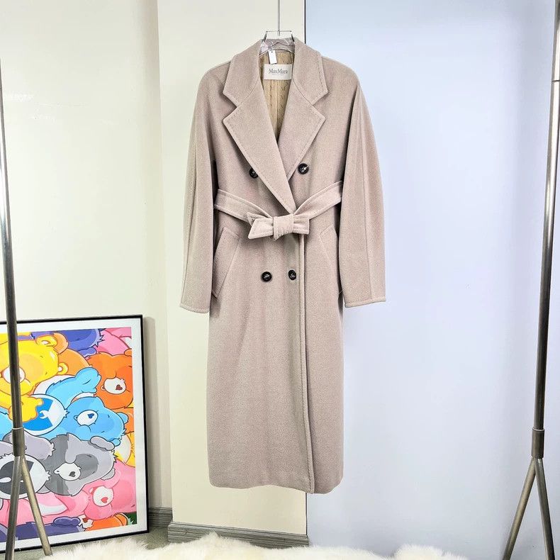Max Mara Max Mara Camel 101801 coat Size L / US 10 / IT 46 - 2 Thumbnail