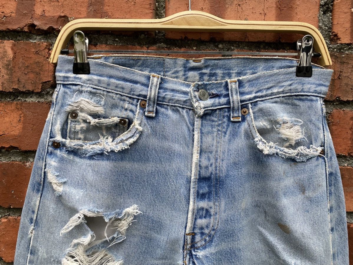 Levi's Vintage Clothing W29x29 Vintage levi's redline 80s distressed Size US 29 - 7 Thumbnail