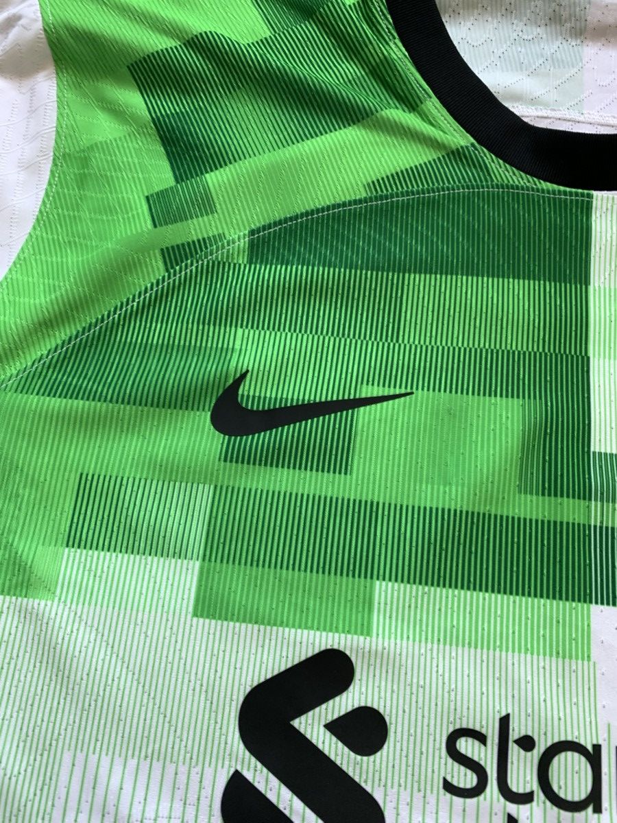 Nike 🔥NIKE LIVERPOOL 2023/24 AWAY PLAYER ISSUE DRI-FIT ADV SHIRT Size US XXL / EU 58 / 5 - 6 Thumbnail