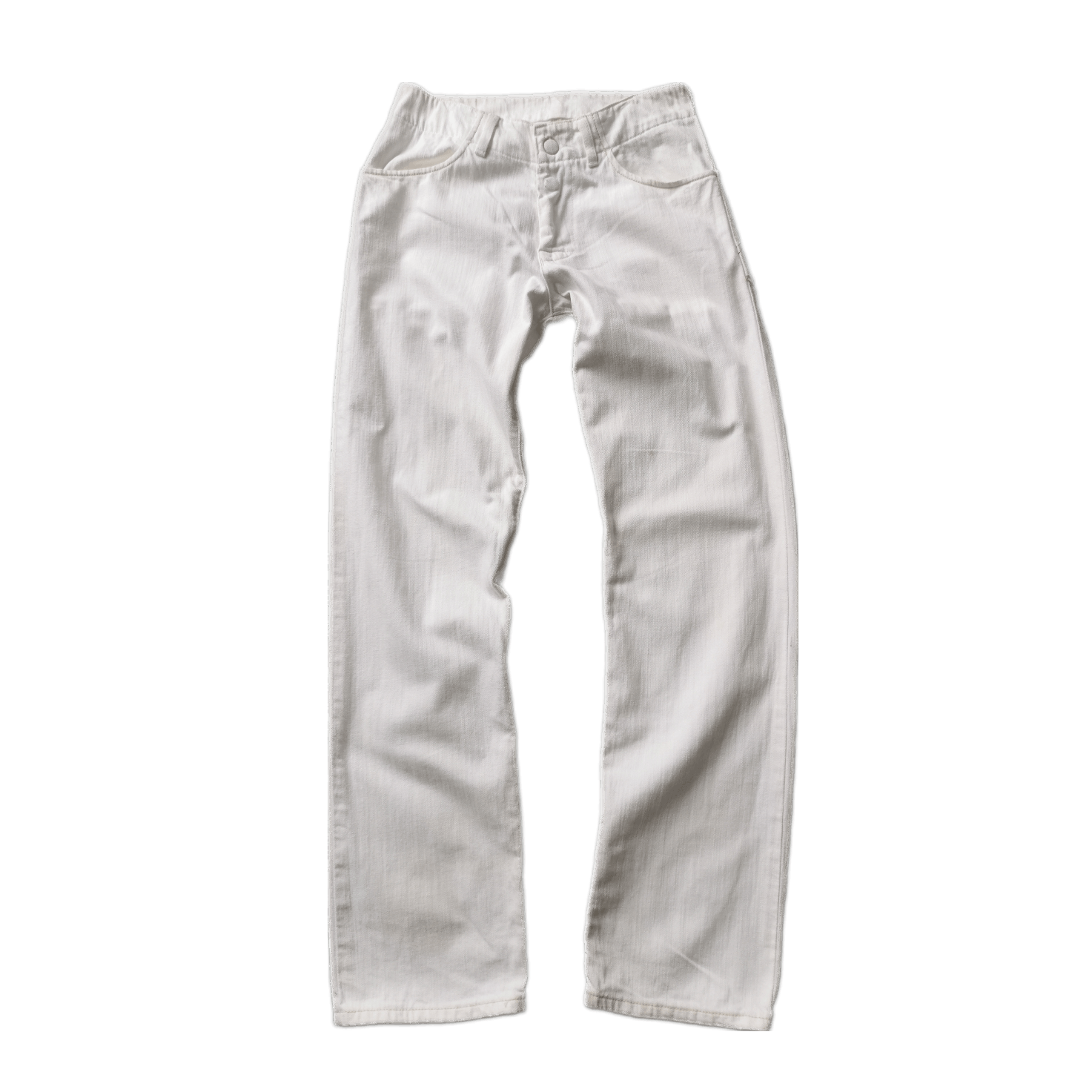 Levi's Made & Crafted Archive 🇯🇵🔥🔥 Levi's Engineered Paint White Cotton Denim Jeans Size US 30 / EU 46 - 2 Thumbnail