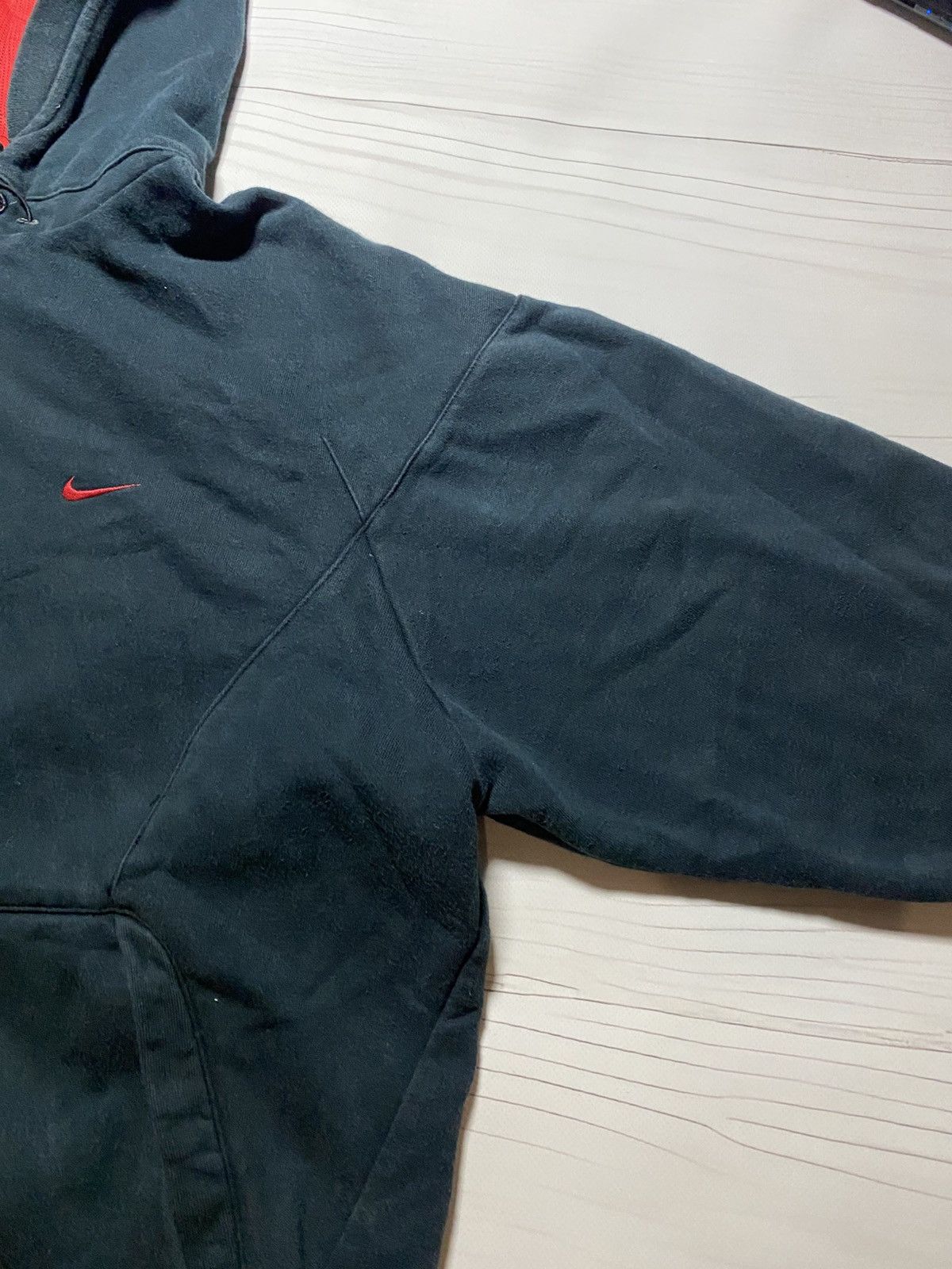 Nike × Vintage Vintage Nike Shox faded oversize box fit y2k zip Hoodie Size US XL / EU 56 / 4 - 10 Thumbnail