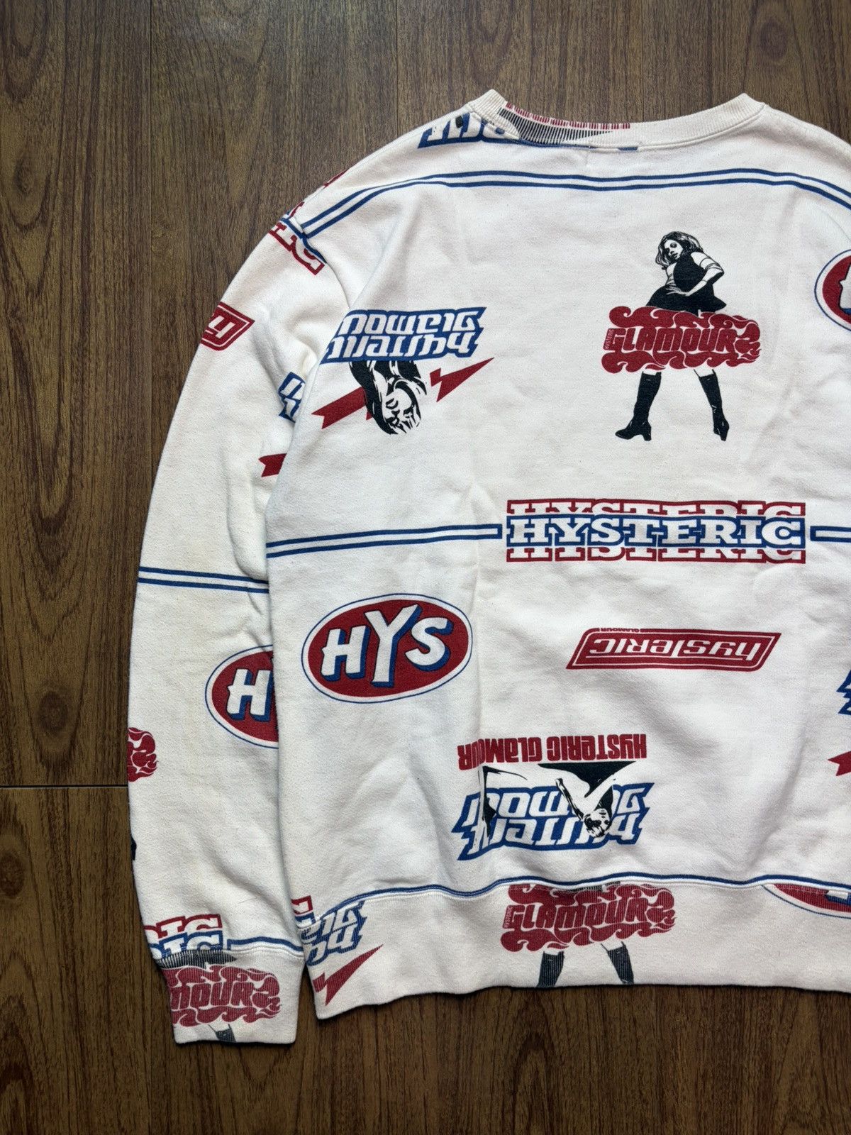 Hysteric Glamour FREE TAX! Hysteric Glamour Vixen Girl Printed Sweatshirt Size US M / EU 48-50 / 2 - 6 Thumbnail