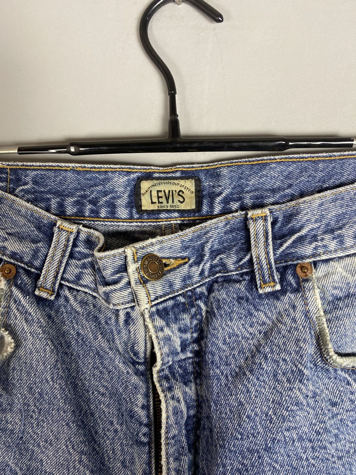 Levi's Vintage 80s Levi’s 737 jeans denim rare Size US 34 / EU 50 - 9 Thumbnail
