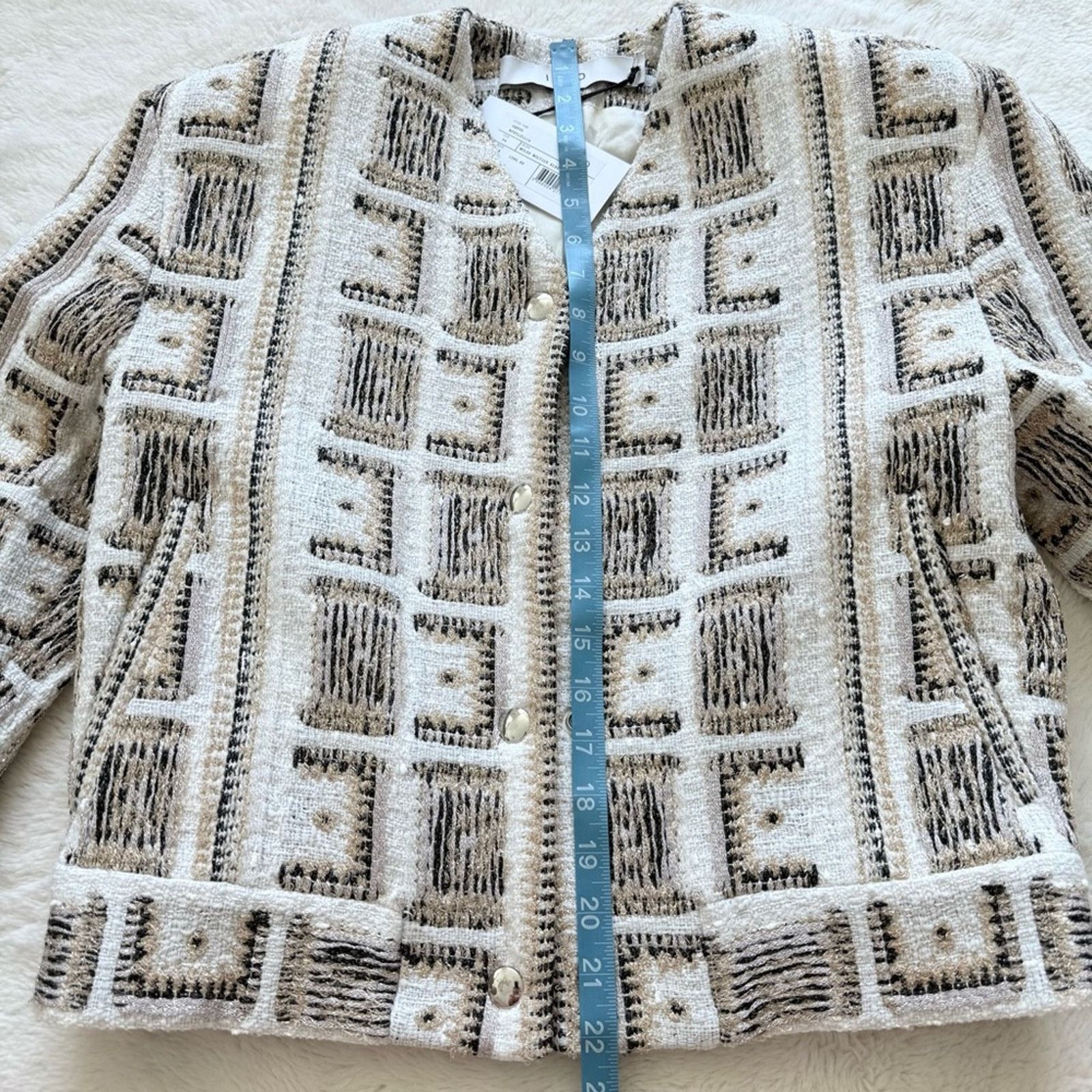 Iro NWT!!! IRO Paris Lullia Embroide jacket 34FR or 4US 1395$ Size S / US 4 / IT 40 - 8 Thumbnail