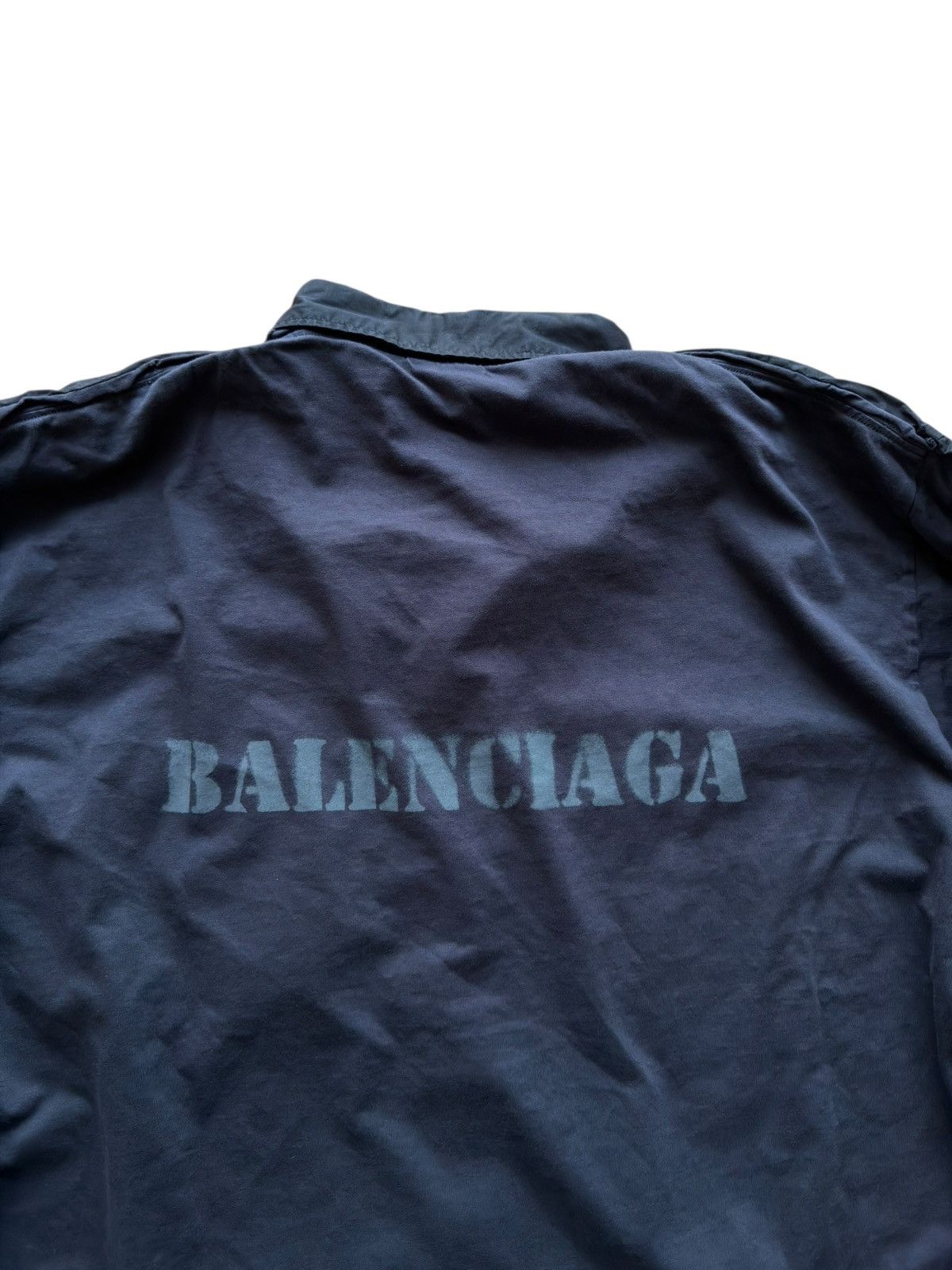 *RARE* BALENCIAGA DEMNA HYBRID SHIRT CROPPED