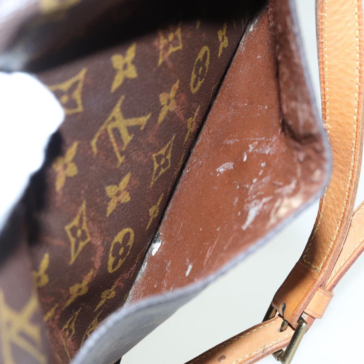 Louis Vuitton LOUIS VUITTON Monogram Saint Cloud GM Shoulder Bag M51242 Size ONE SIZE - 11 Thumbnail