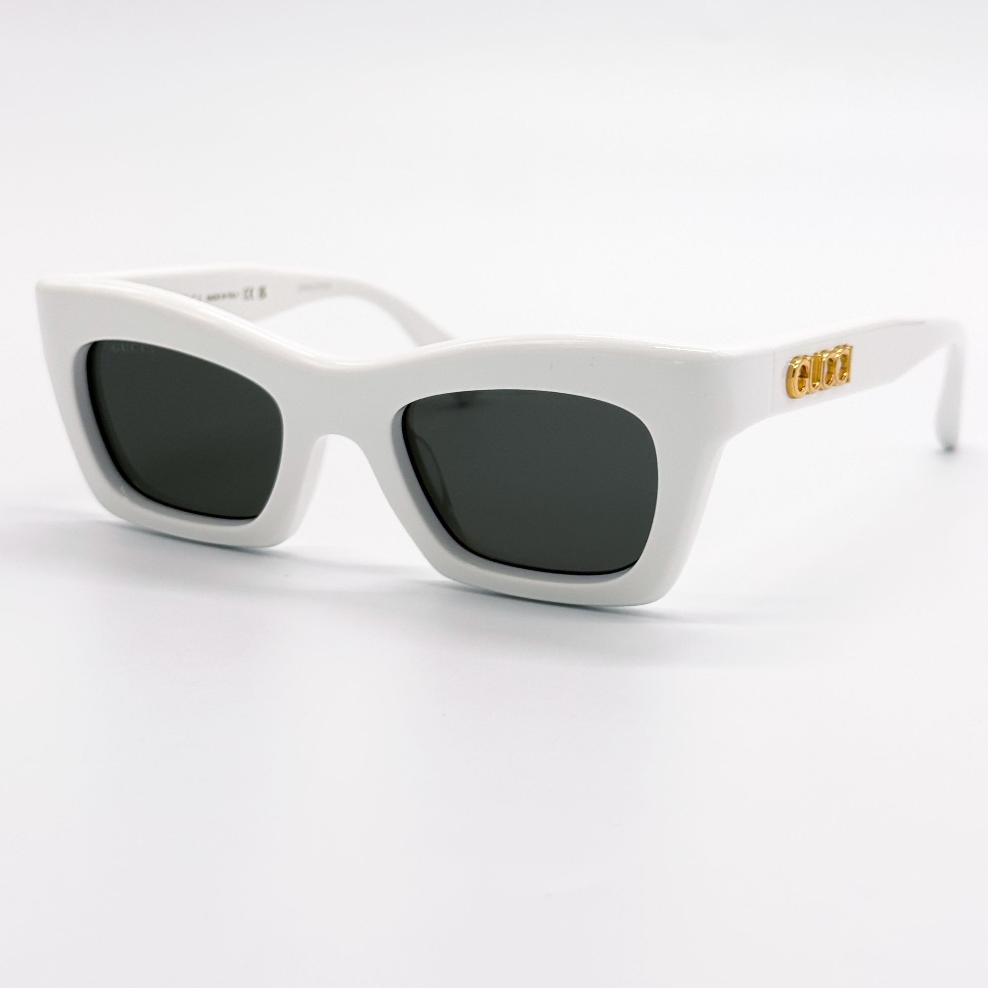 Gucci NEW GUCCI SUNGLASSES GG1773S 002 WHITE WOMEN CAT EYE GUCCI Size ONE SIZE - 4 Thumbnail