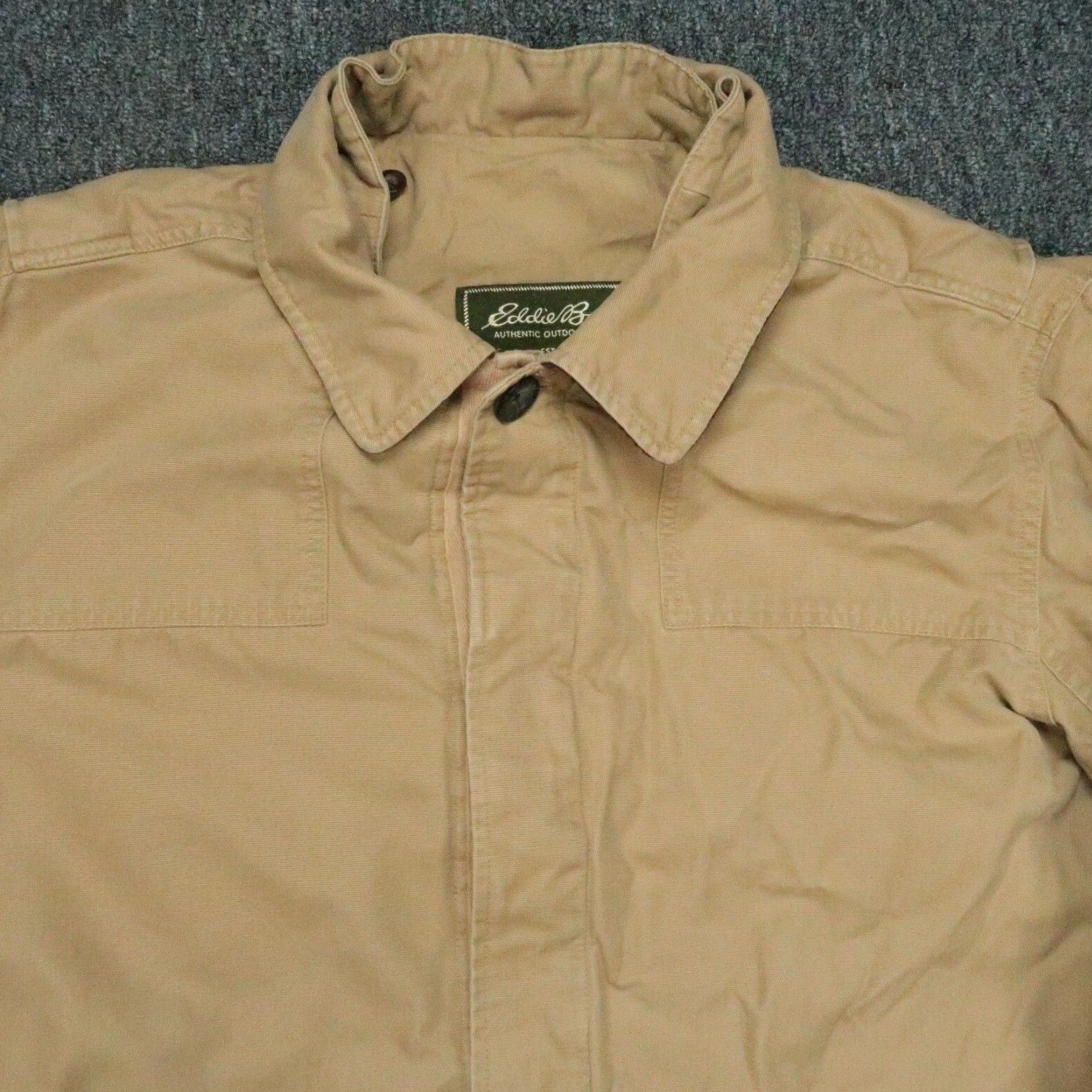 Eddie Bauer Eddie Bauer Jacket Men XL Blue Insulated Lined Pockets Casual Workwear 90s/Outdoor? Size US XL / EU 56 / 4 - 2 Thumbnail