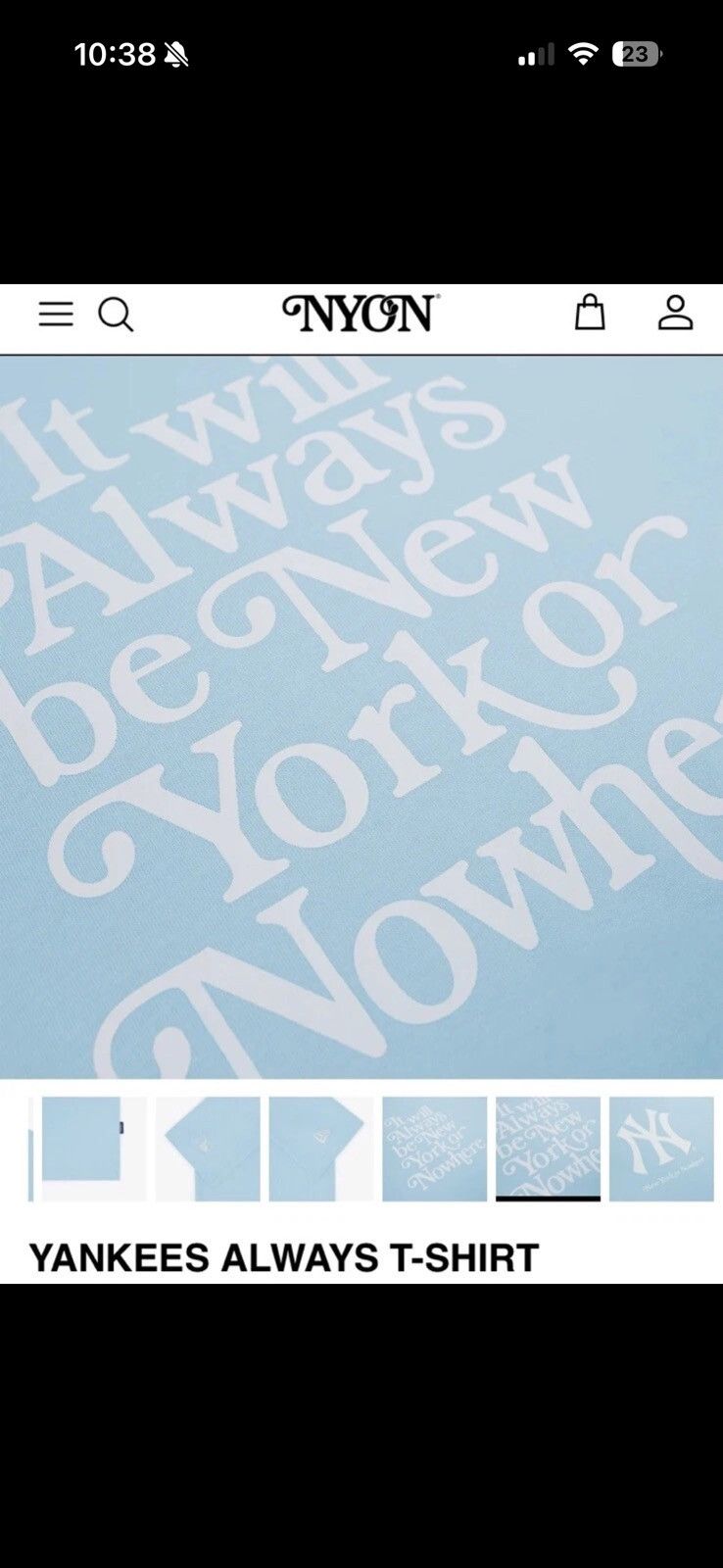 Other NWT - NYON Yankees Always Shirt - Medium Size US M / EU 48-50 / 2 - 2 Thumbnail