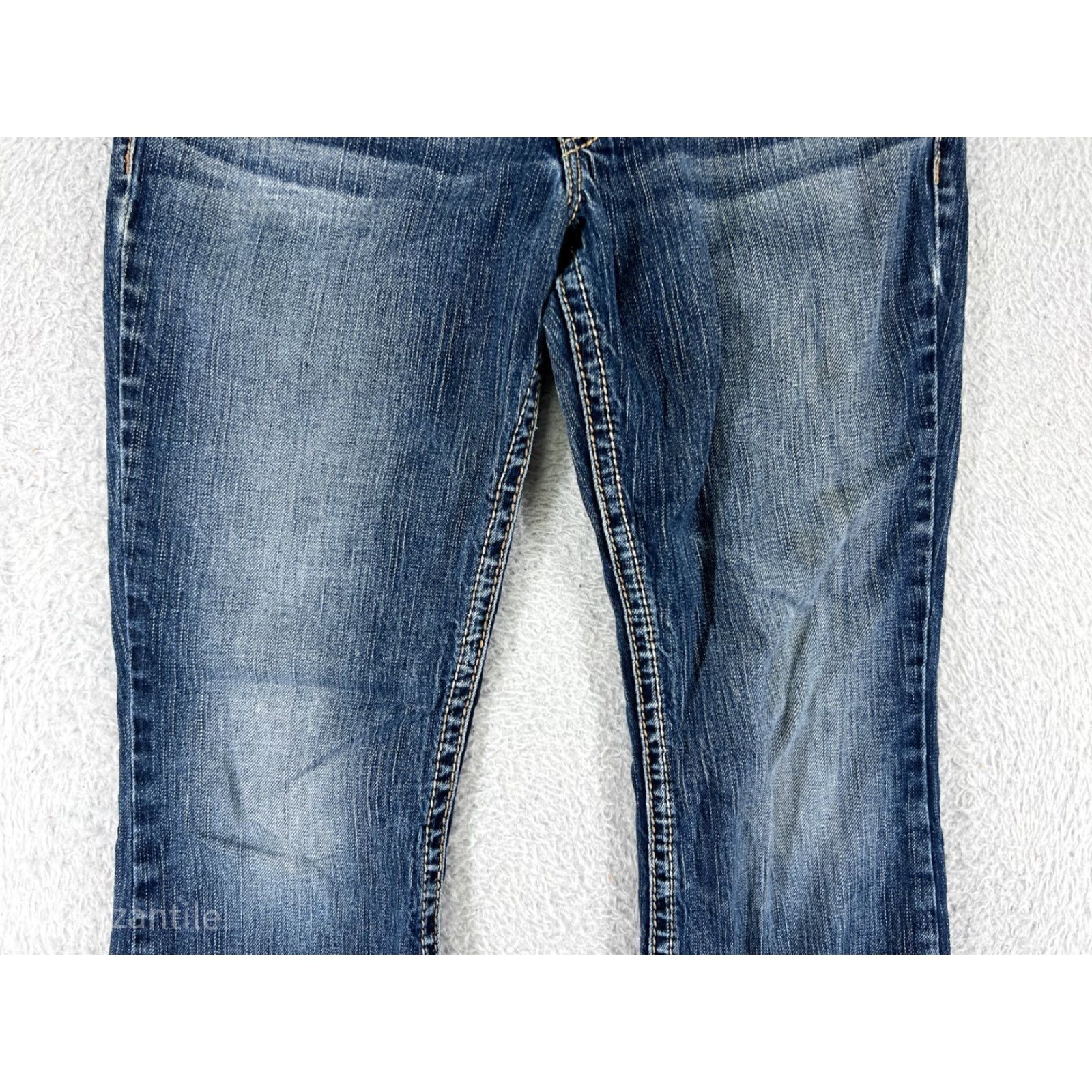 Silver Jeans Co. VINTAGE Silver Jeans Jeans Blue 26 Womens Bootcut Denim Cotton Blend 5-Pocket Size 26" / US 2 / IT 38 - 7 Thumbnail