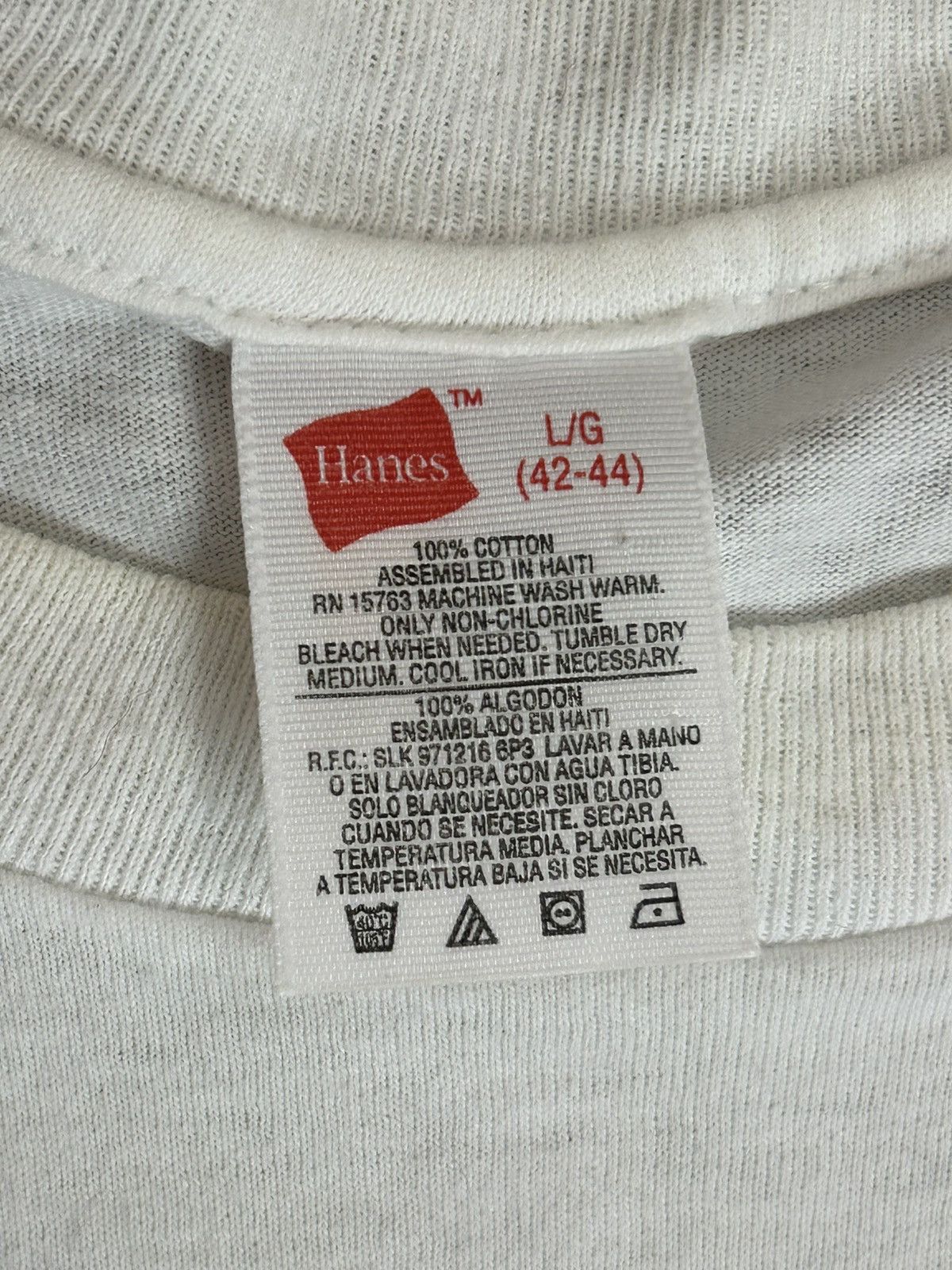 Vintage Early Y2K 🇺🇸 Post/911 Single Stitch political T-shirt Size US L / EU 52-54 / 3 - 5 Thumbnail