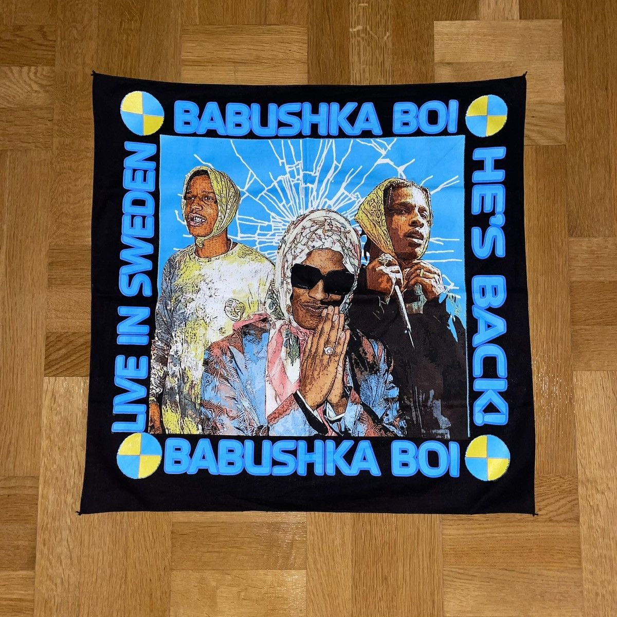 A$AP Rocky × AWGE A$AP Rocky babushka Size ONE SIZE - 2 Thumbnail