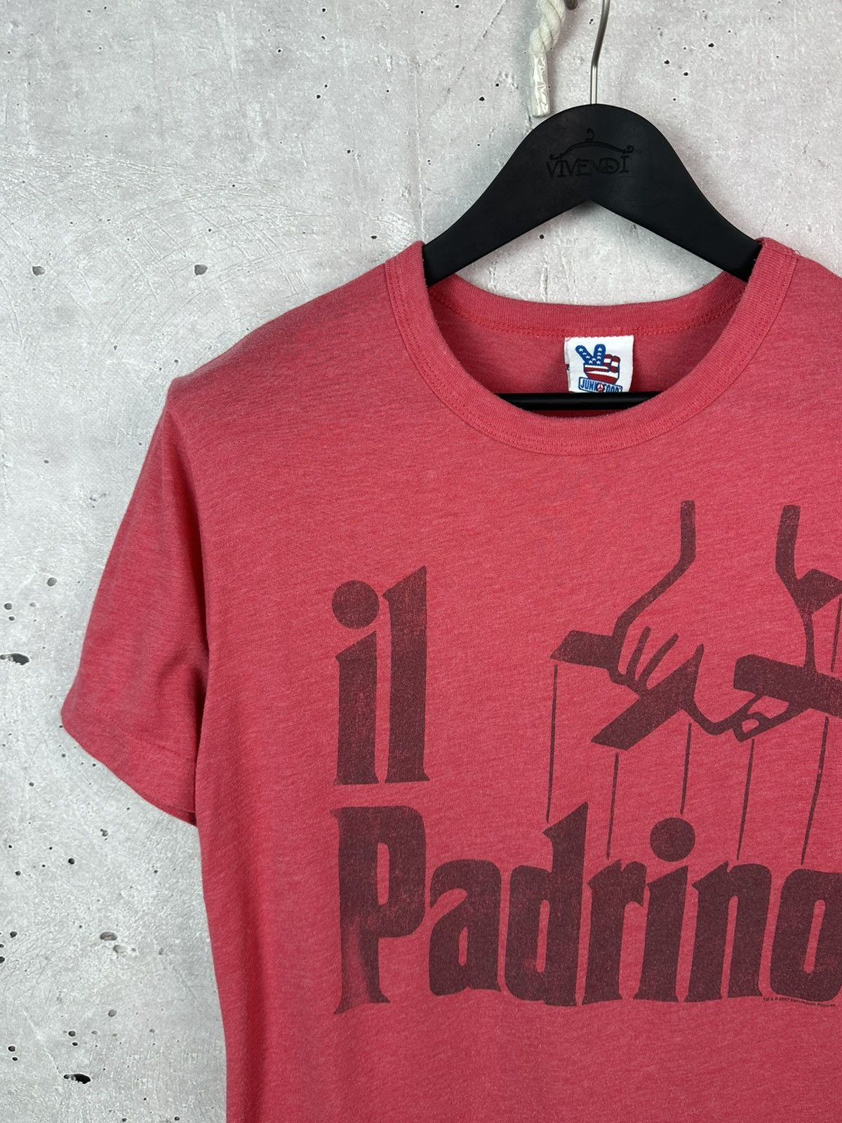 Junk Food Junk Food il Padrino Coral Made in USA Short Sleeve T-shirt Size US S / EU 44-46 / 1 - 2 Thumbnail